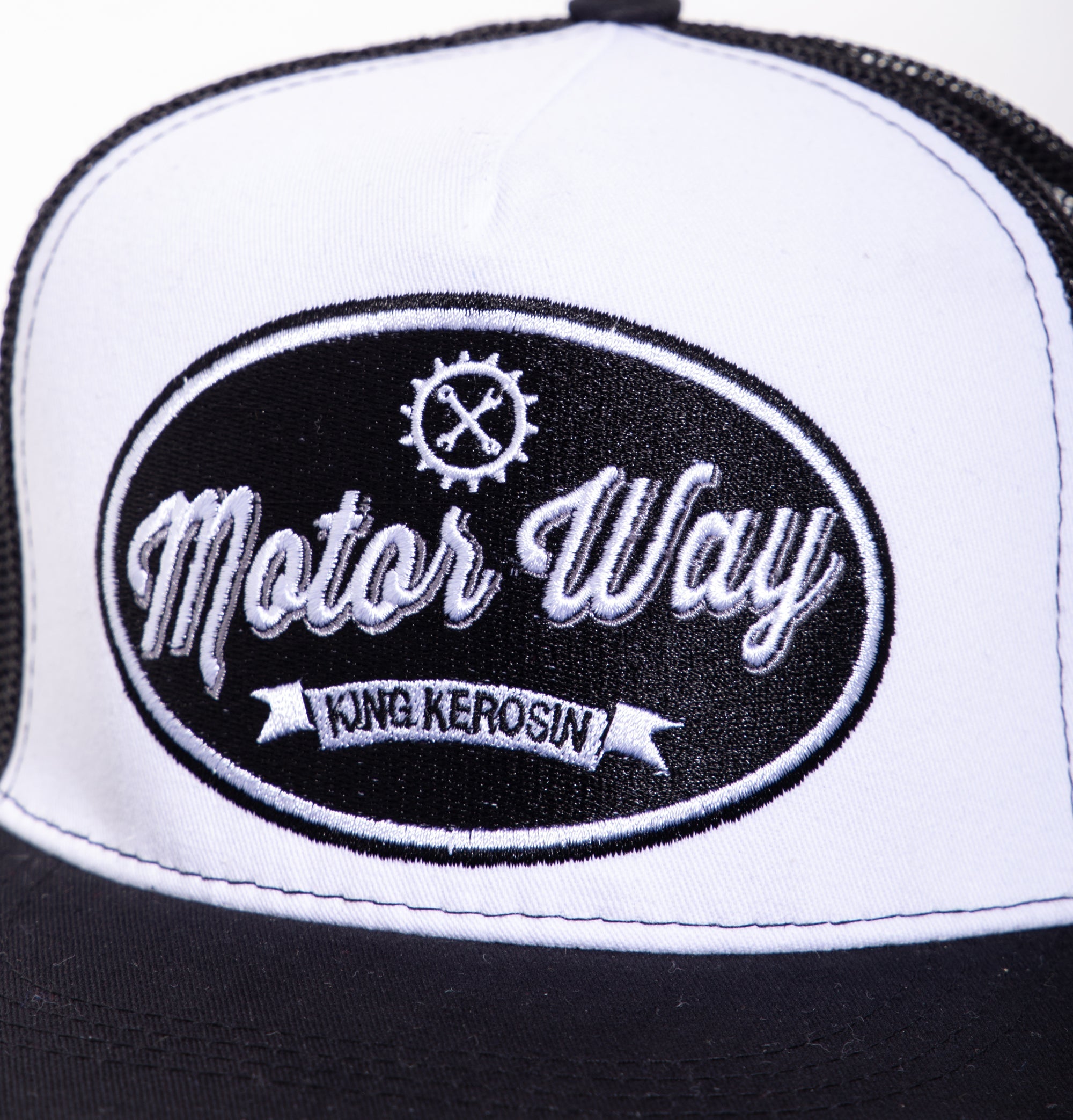 Snapback mit Mesh - Einsatz «Motor Way» Snapback Cap von King Kerosin