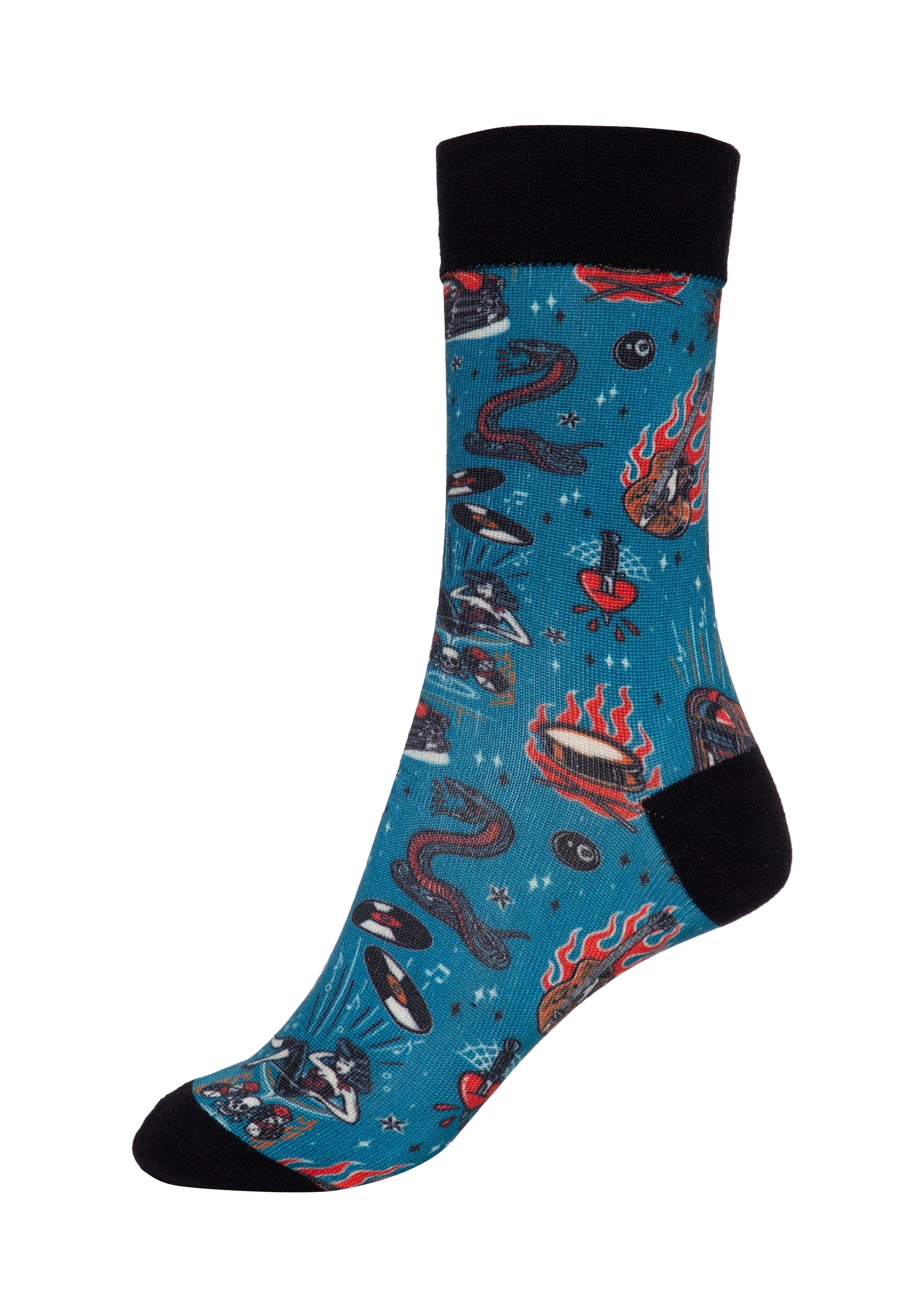 King Kerosin - Socken «Rock 'n' Roll»