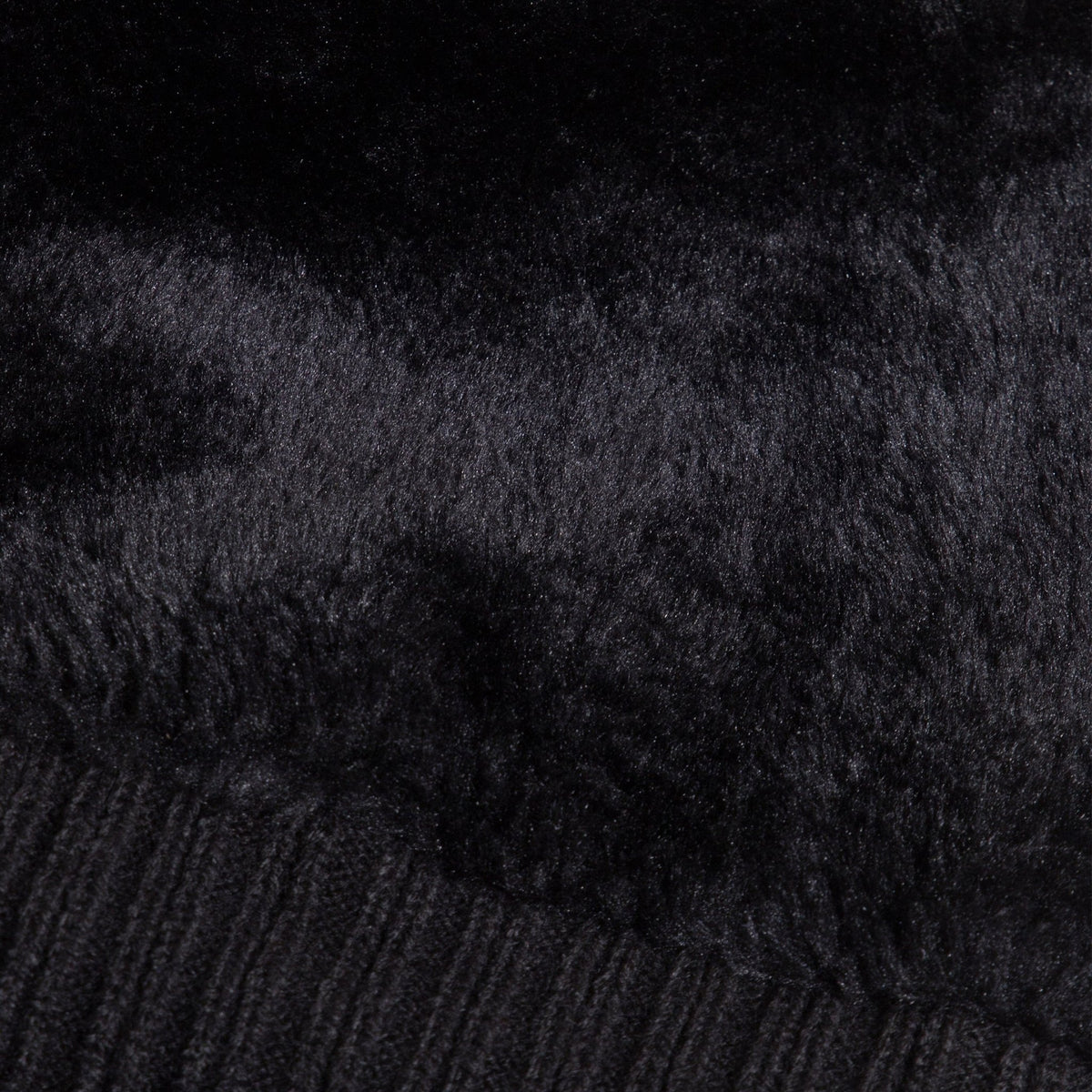 Strickmütze 'Never fuck a fucker' in Schwarz – Mützen von King Kerosin - Ansicht 5