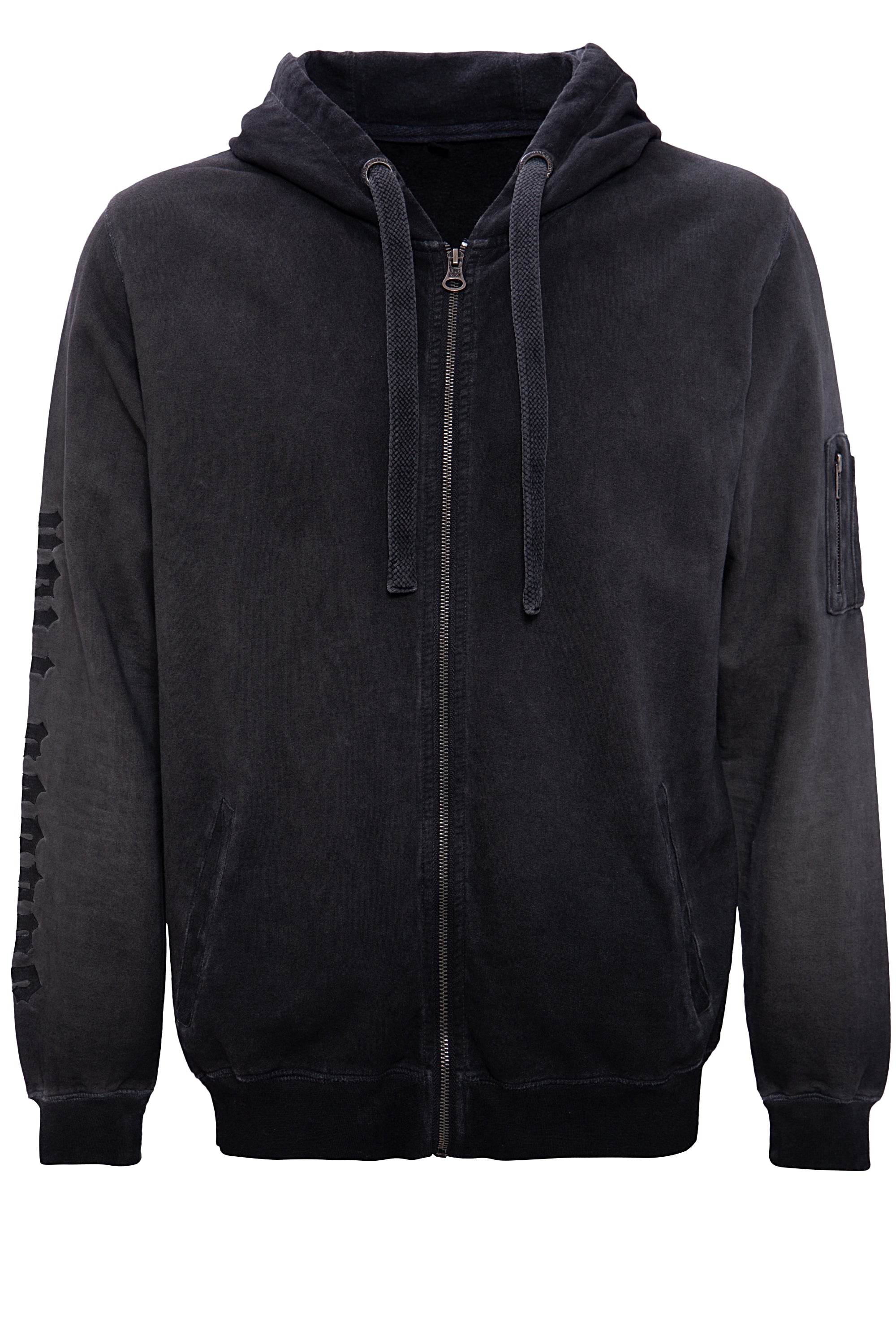 King Kerosin - Sweatjacke mit Stickerei hinten «Hell Racers»