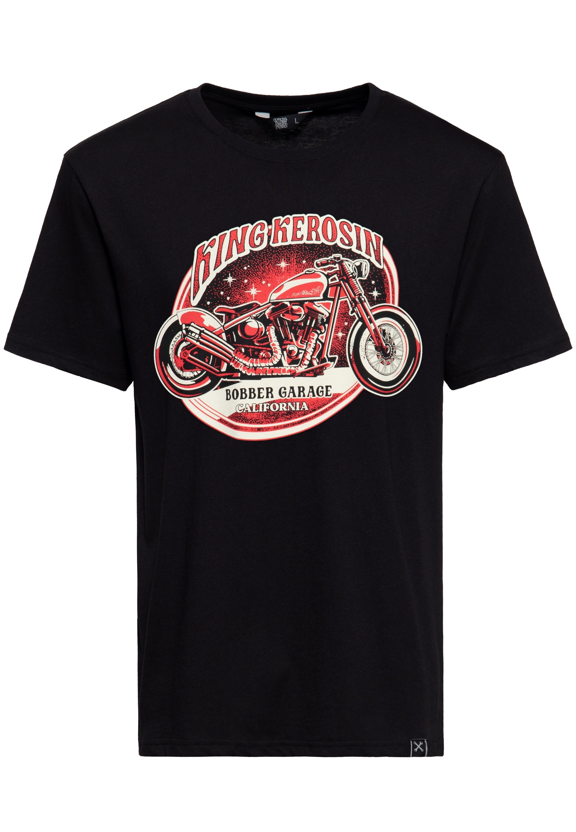 King Kerosin - T - Shirt «Bobber Garage»