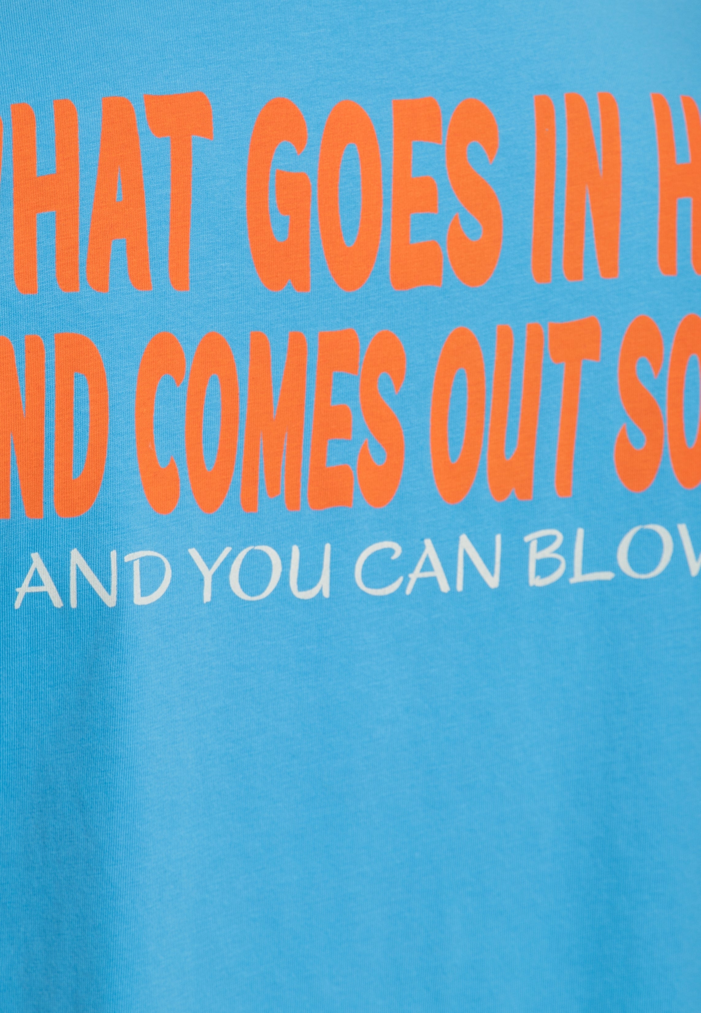 T-Shirt 'Bubble Gum' in Hellblau T-Shirts von King Kerosin