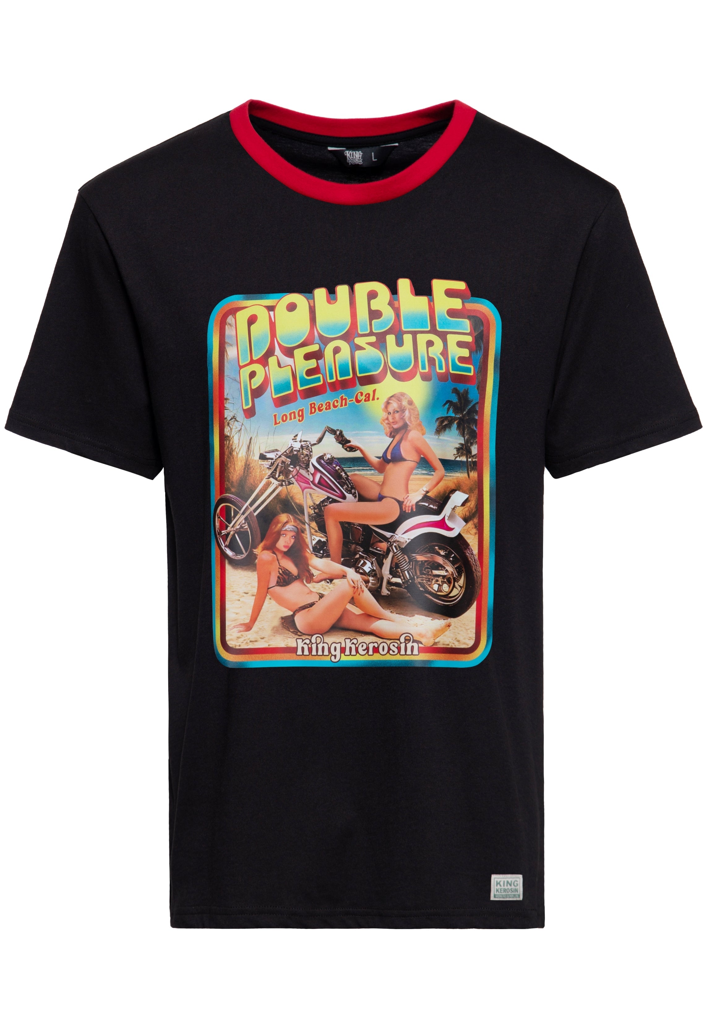 T-Shirt 'Double Pleasure' in Schwarz T-Shirts von King Kerosin