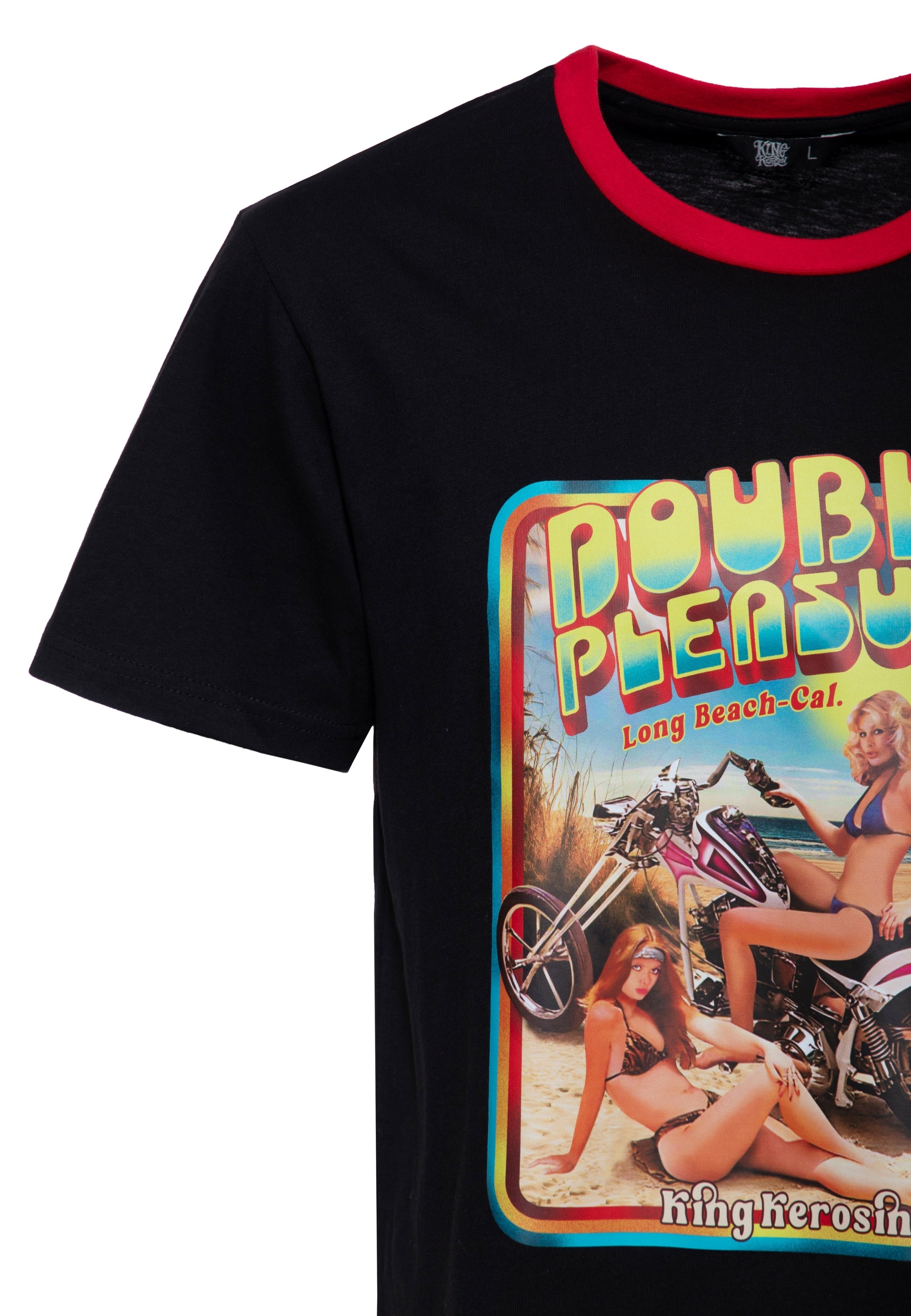 T-Shirt 'Double Pleasure' in Schwarz T-Shirts von King Kerosin