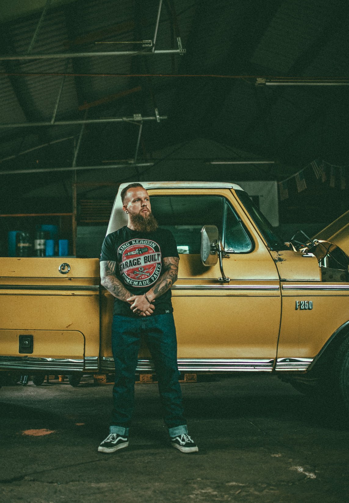 King Kerosin - T-Shirt «Garage Built»