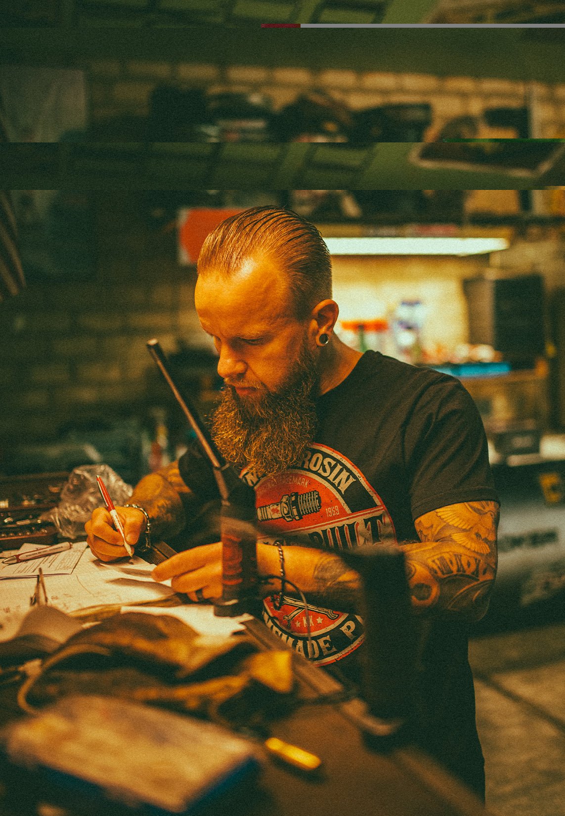 King Kerosin - T-Shirt «Garage Built»