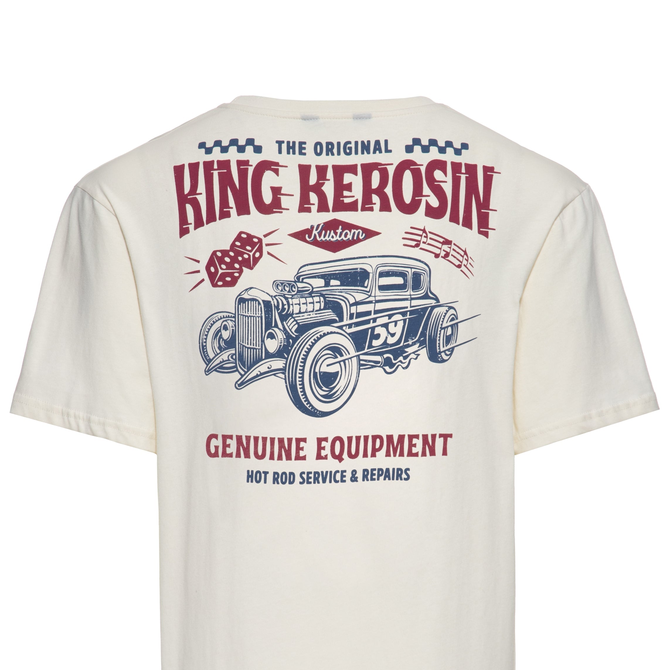King Kerosin - T-Shirt «Hot Rod Service & Repairs»