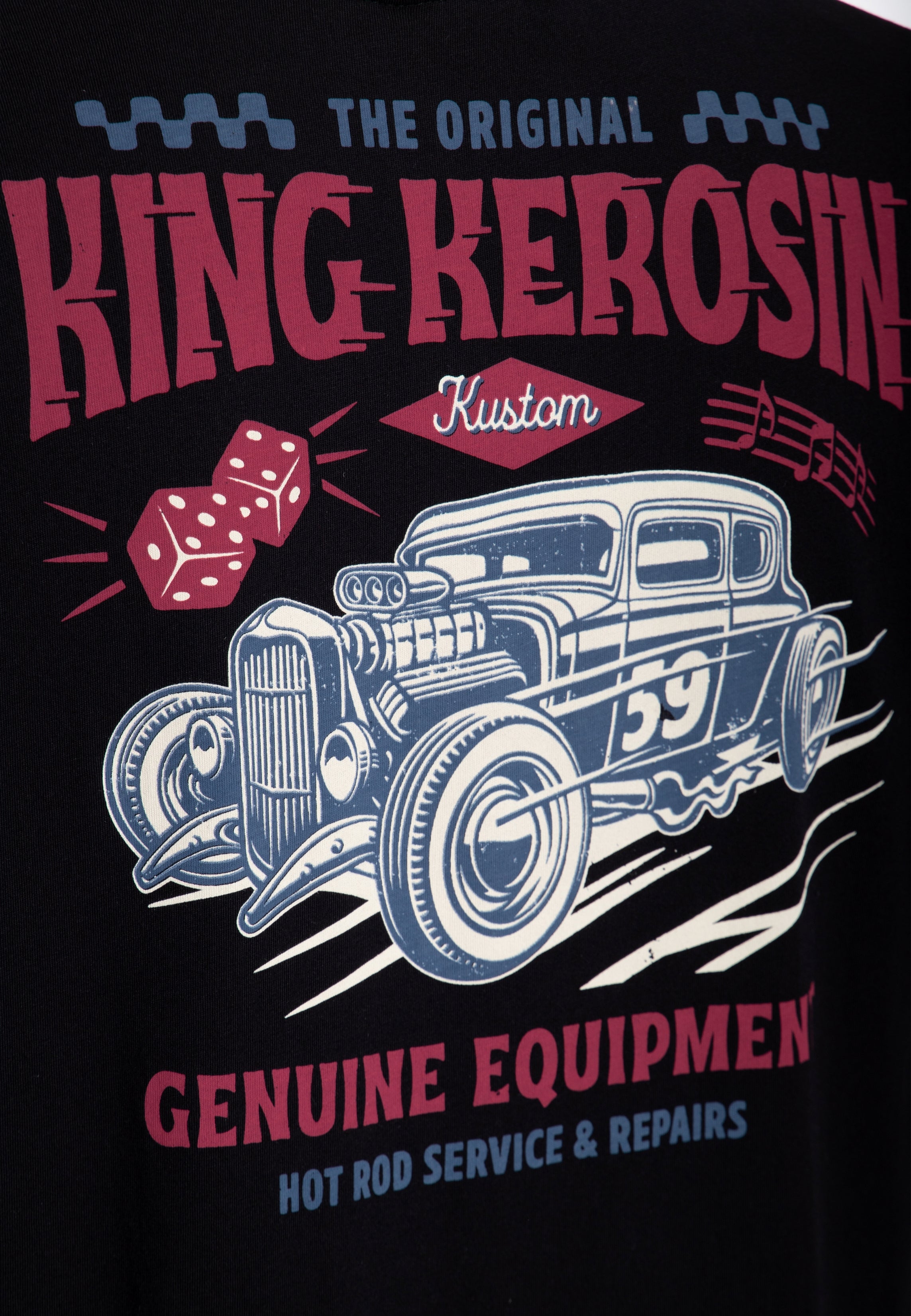King Kerosin - T-Shirt «Hot Rod Service & Repairs»