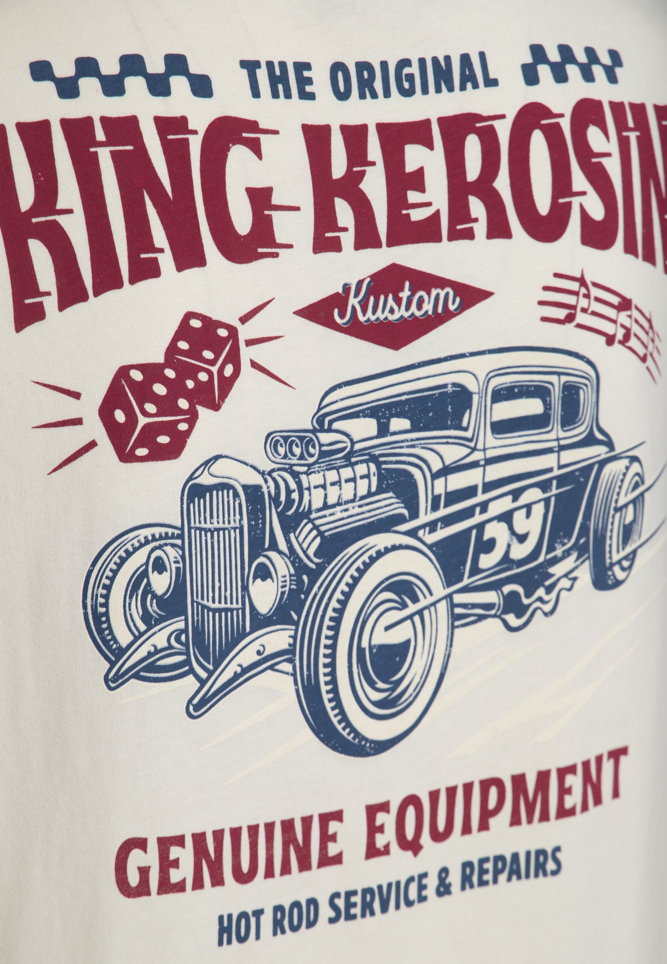 King Kerosin - T-Shirt «Hot Rod Service & Repairs»