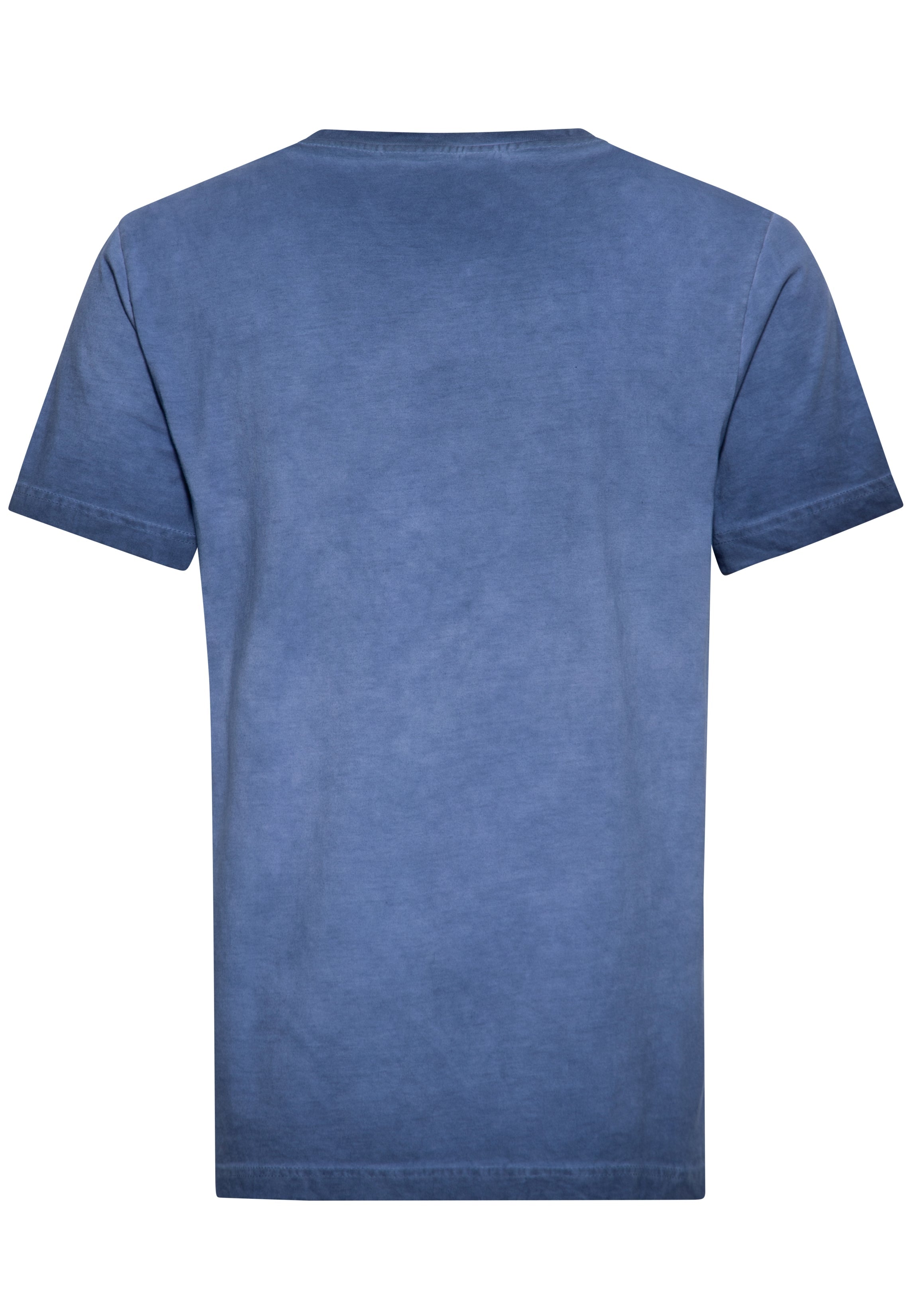 T-Shirt 'It's Fucking Time To Ride' in Blau T-Shirts von King Kerosin