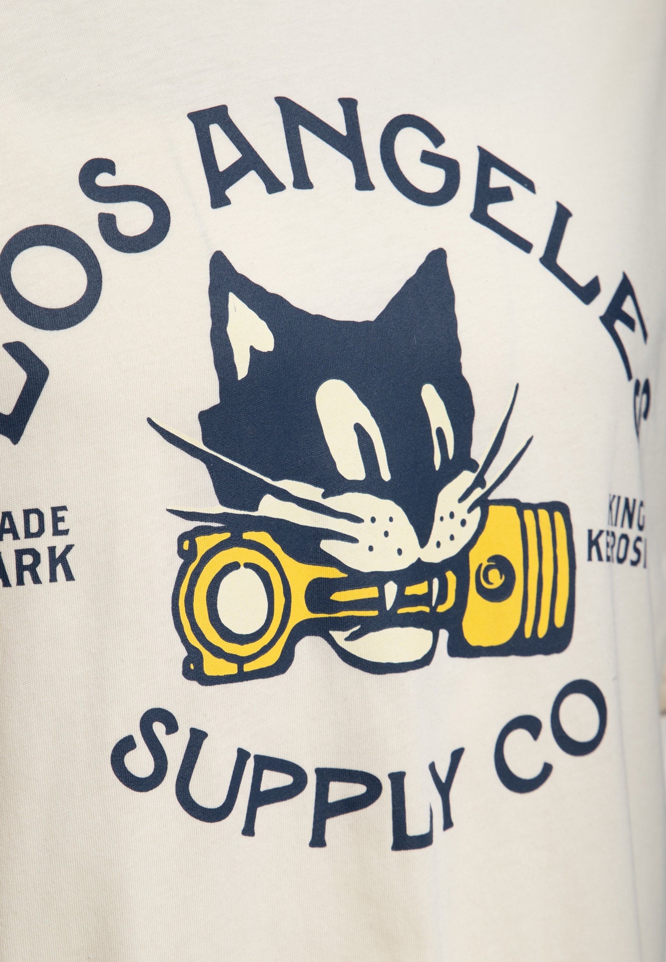 T-Shirt 'Los Angeles Supply Co.' in Offwhite T-Shirts von King Kerosin