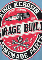 King Kerosin - T-Shirt mit Frontprint «Garage Built»