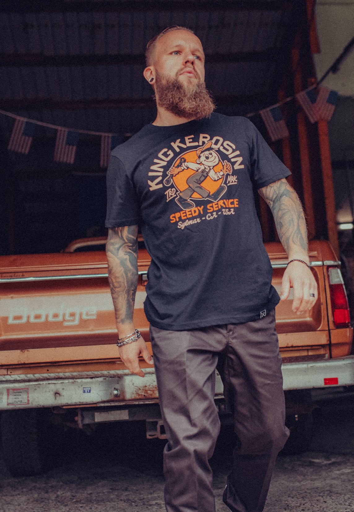 King Kerosin - T-Shirt «Speedy Service»