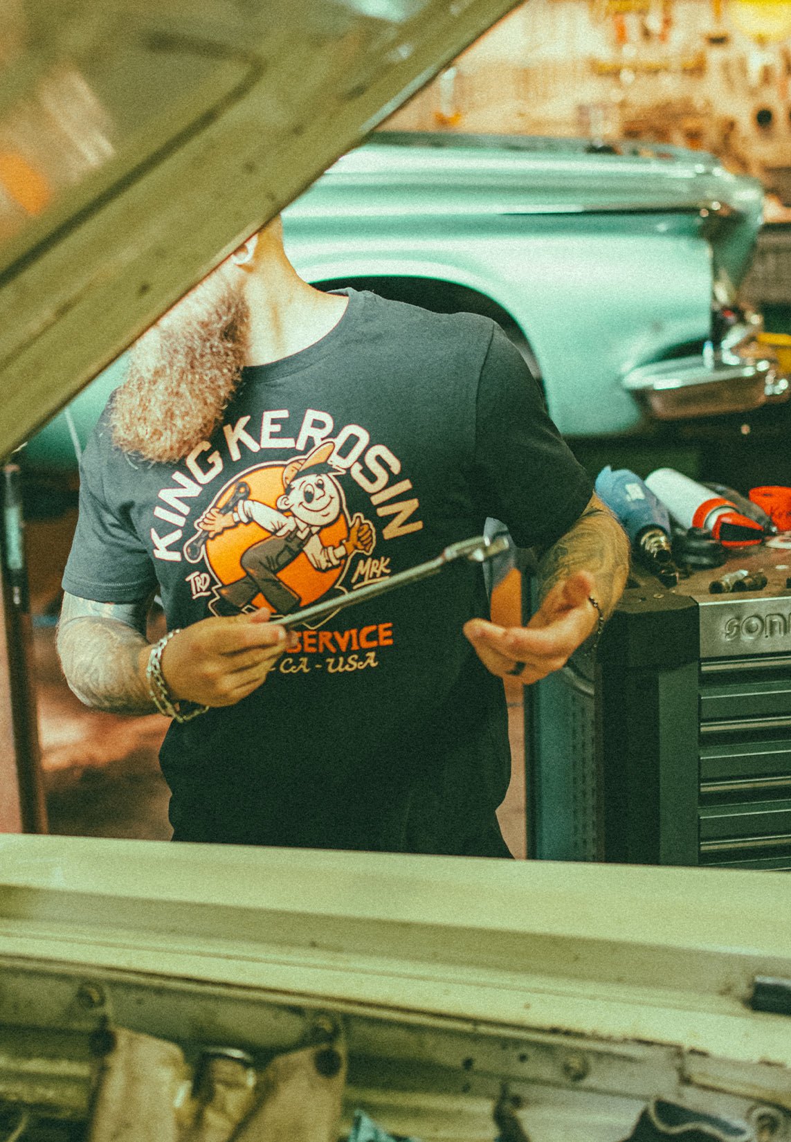 King Kerosin - T-Shirt «Speedy Service»