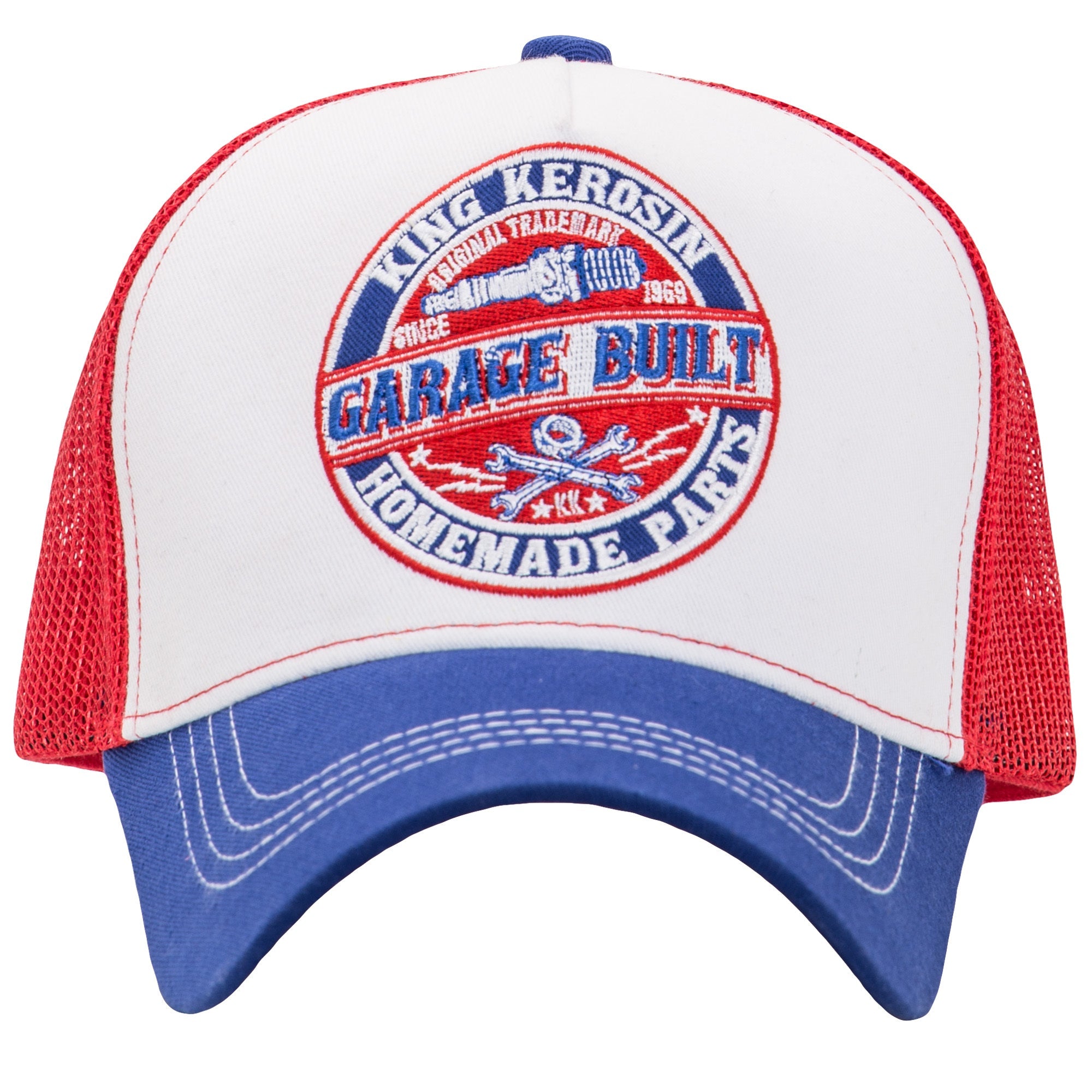 Trucker Cap 3 - farbig «Garage Builts» Trucker Cap von King Kerosin