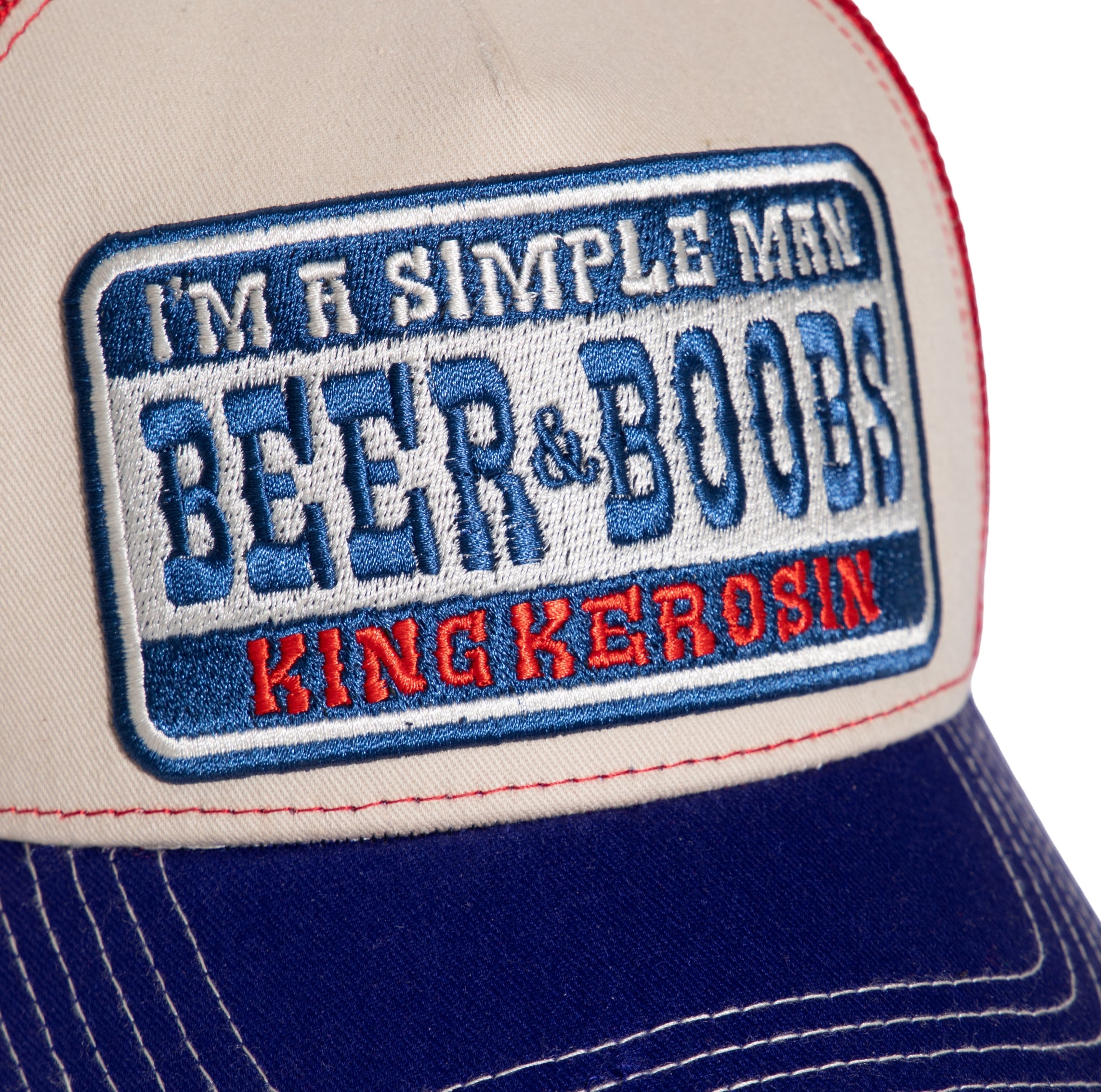 King Kerosin - Trucker Cap «Beer & Boobs»