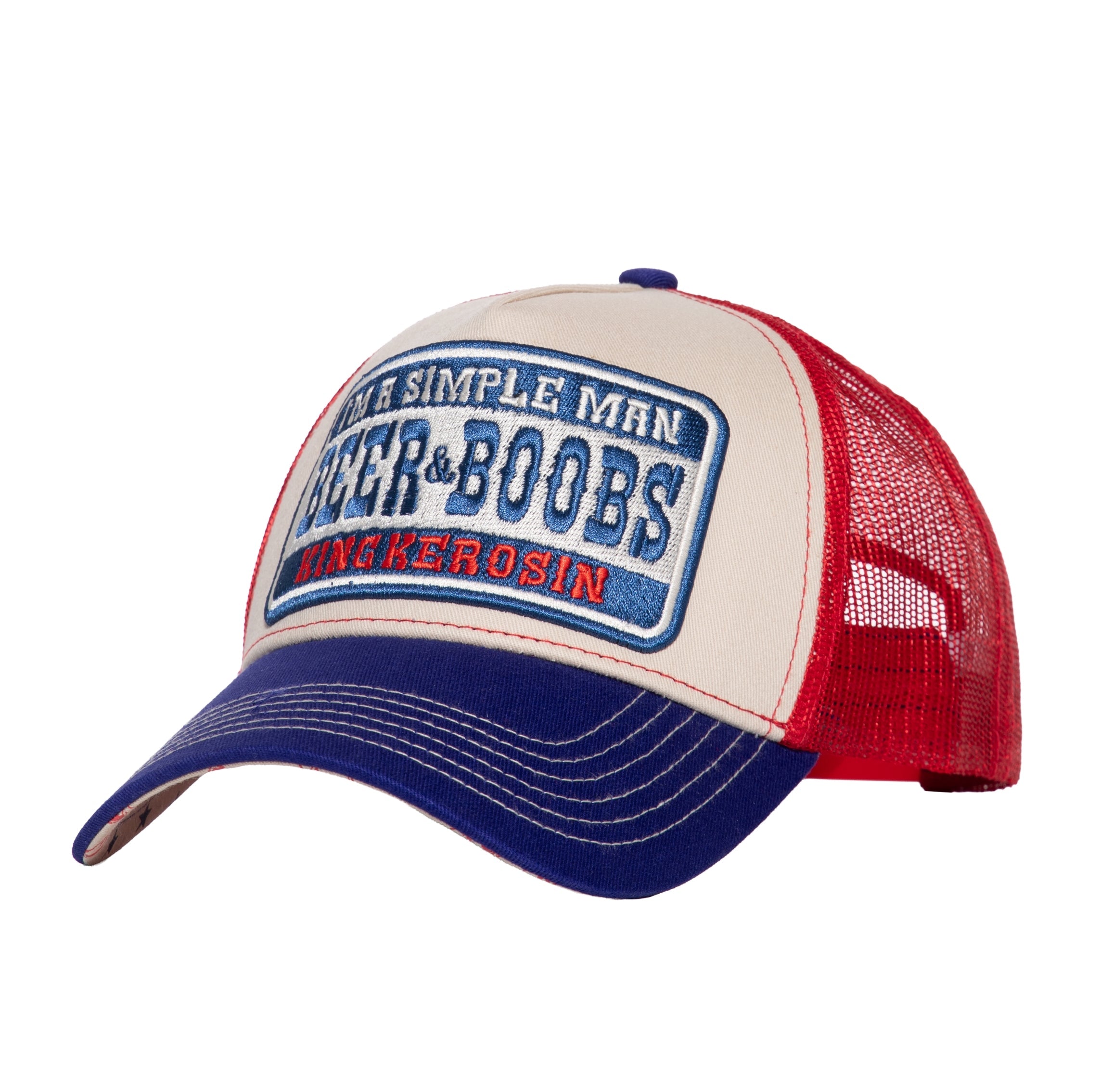 King Kerosin - Trucker Cap «Beer & Boobs»