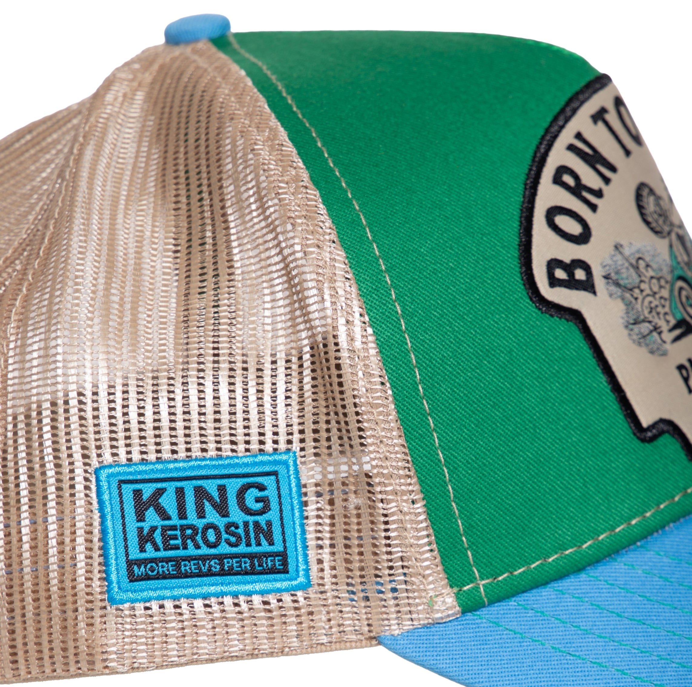 King Kerosin - Trucker Cap «Born to be fast»