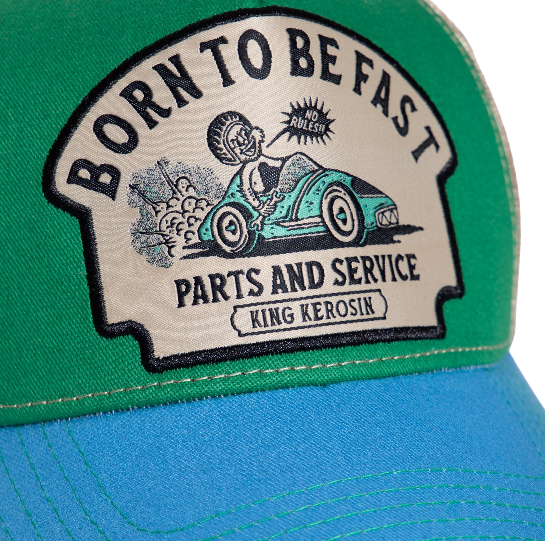 King Kerosin - Trucker Cap «Born to be fast»