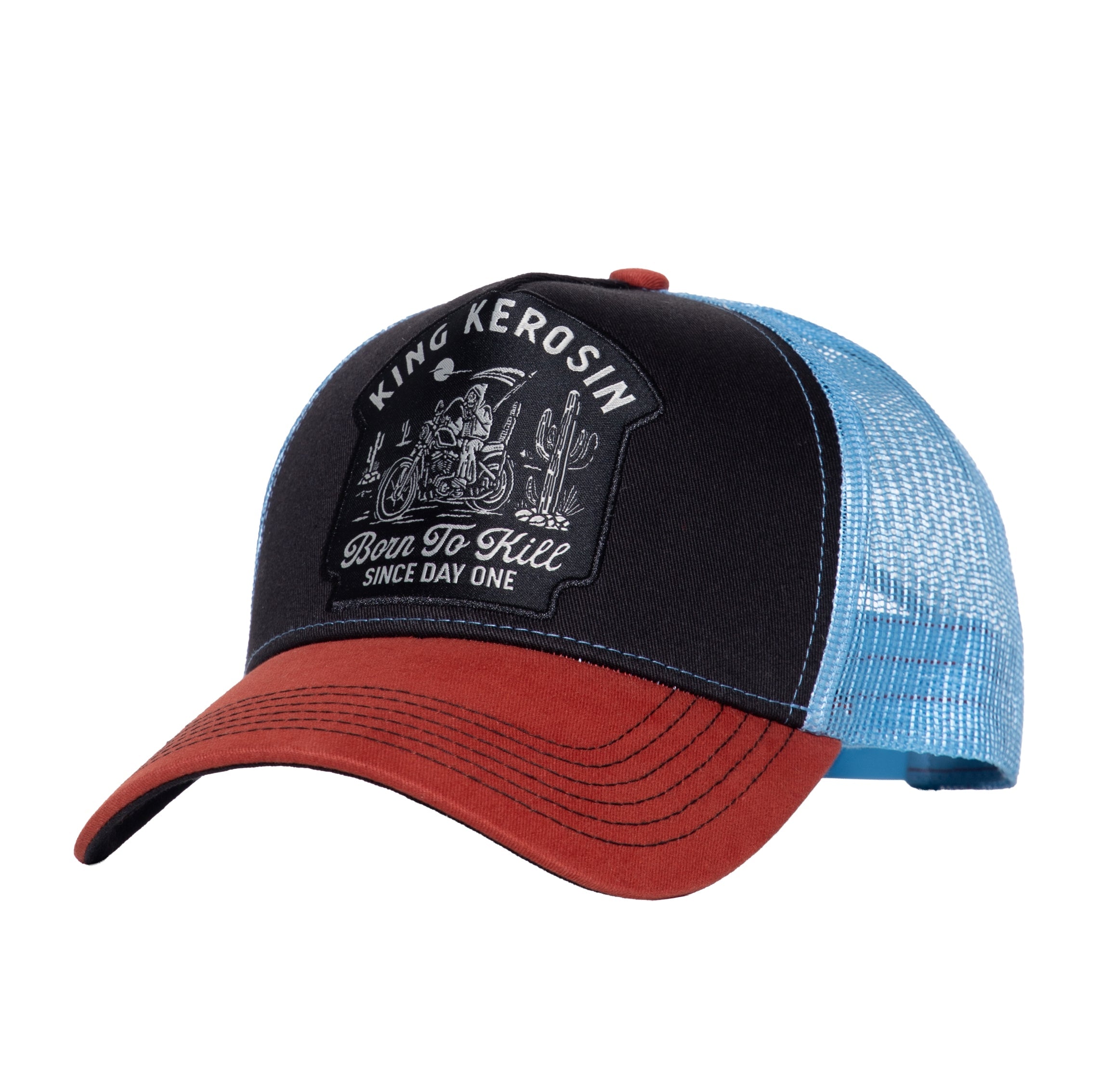 King Kerosin - Trucker Cap «Born To Kill Since Day One»