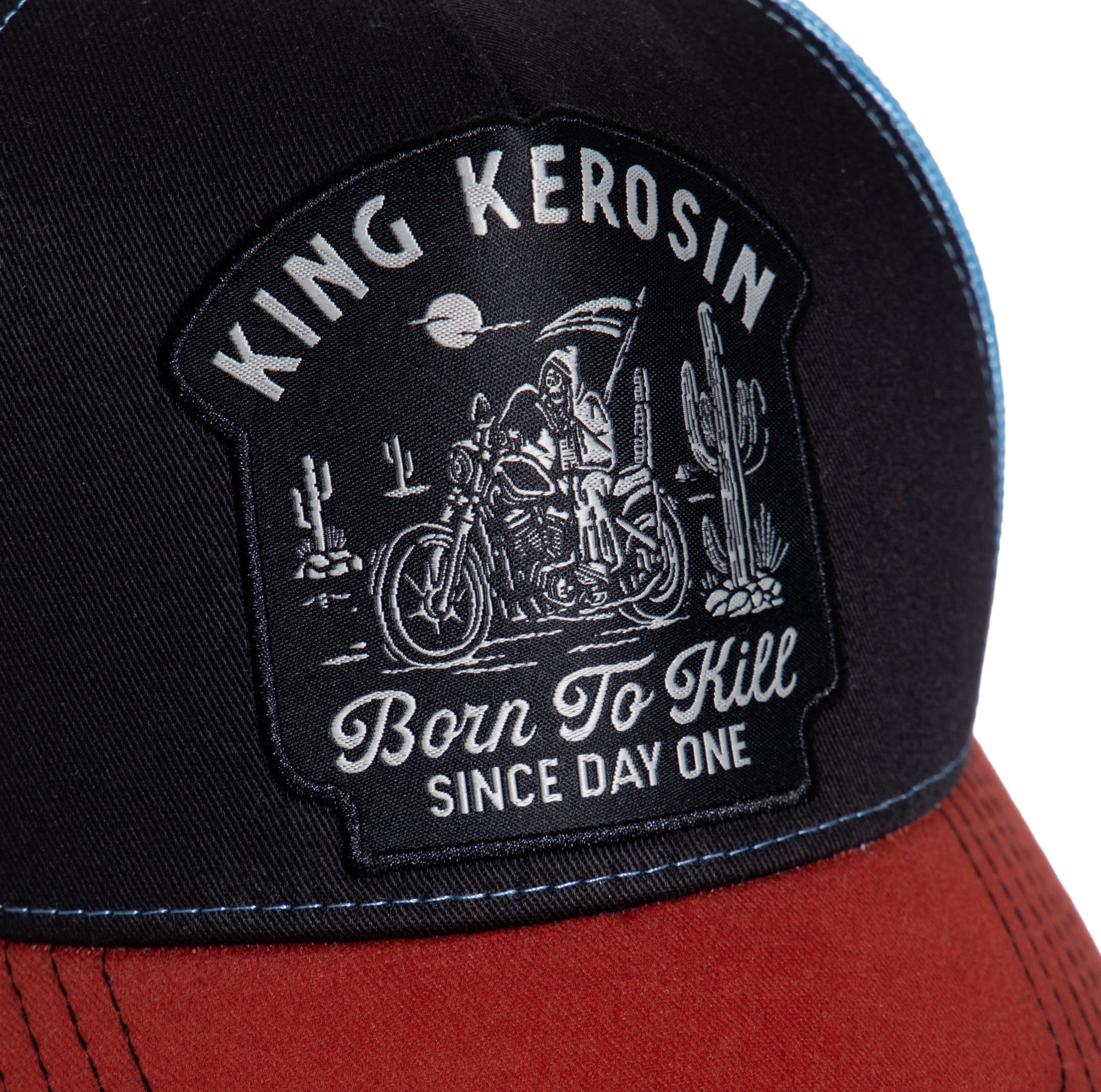 King Kerosin - Trucker Cap «Born To Kill Since Day One»