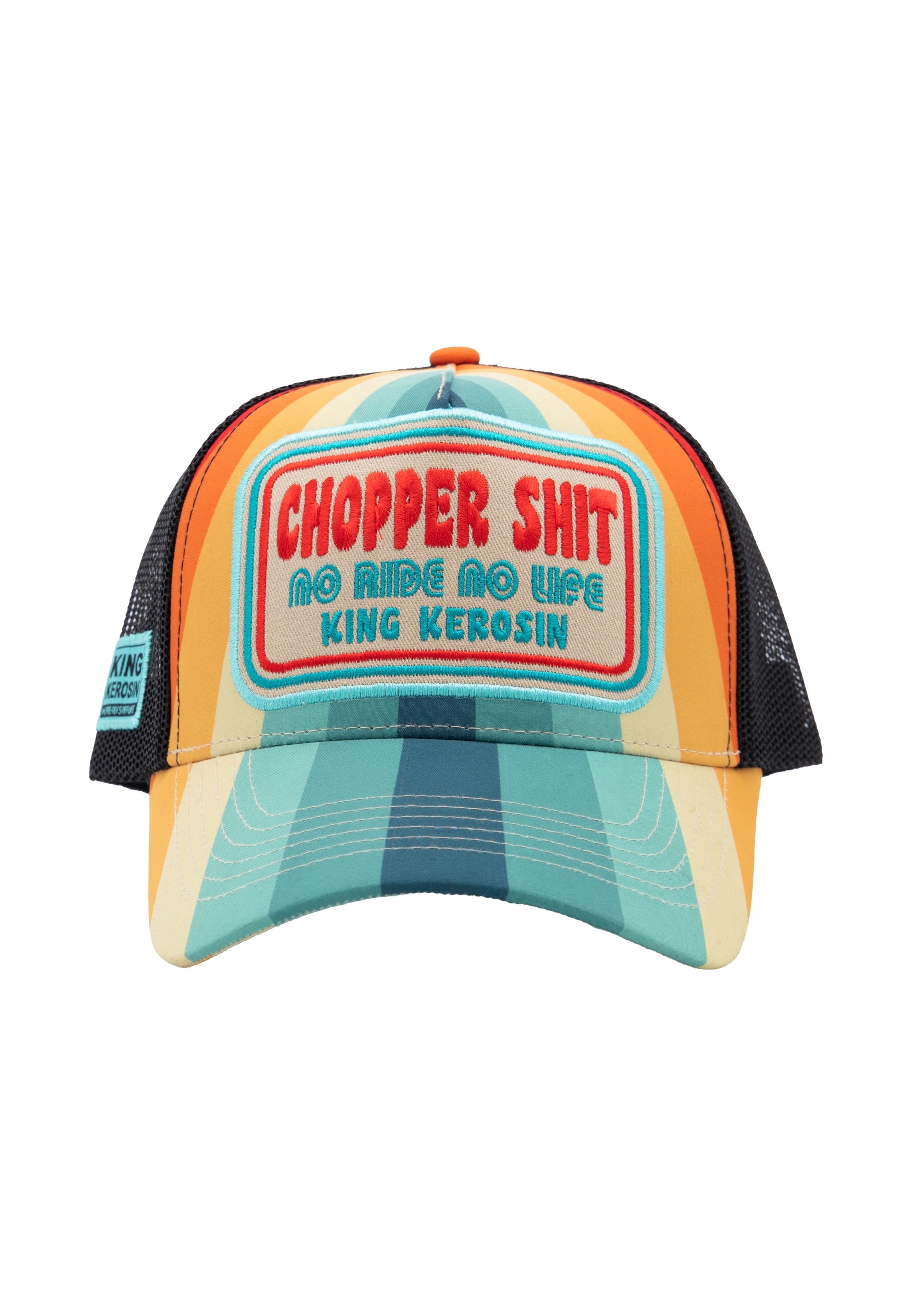 Trucker Cap 'Chopper Shit' in Mehrfarbig Trucker Cap von King Kerosin