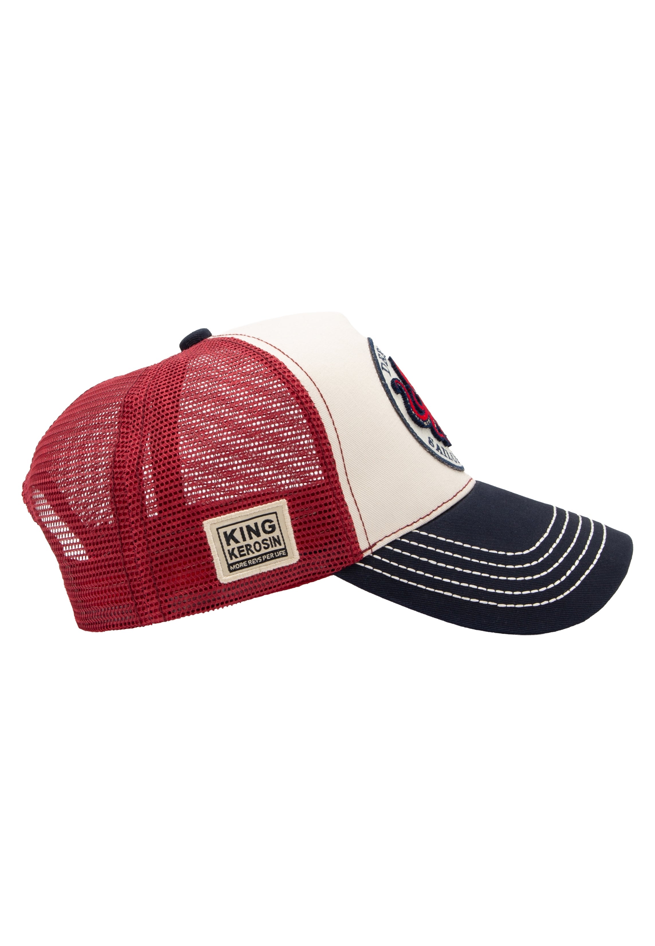 Trucker Cap 'Deep Sea' in Mehrfarbig Trucker Cap von King Kerosin