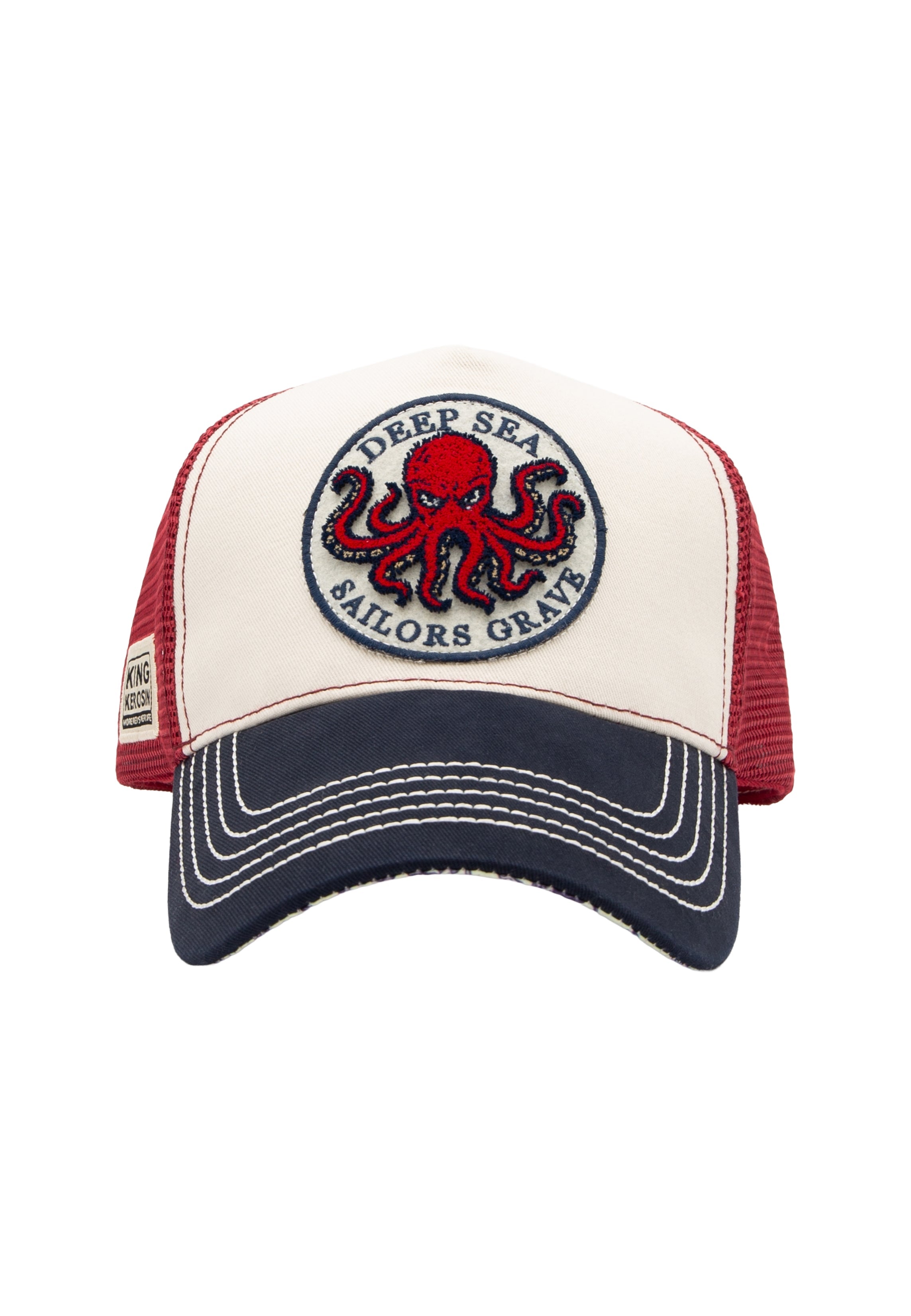 Trucker Cap 'Deep Sea' in Mehrfarbig Trucker Cap von King Kerosin