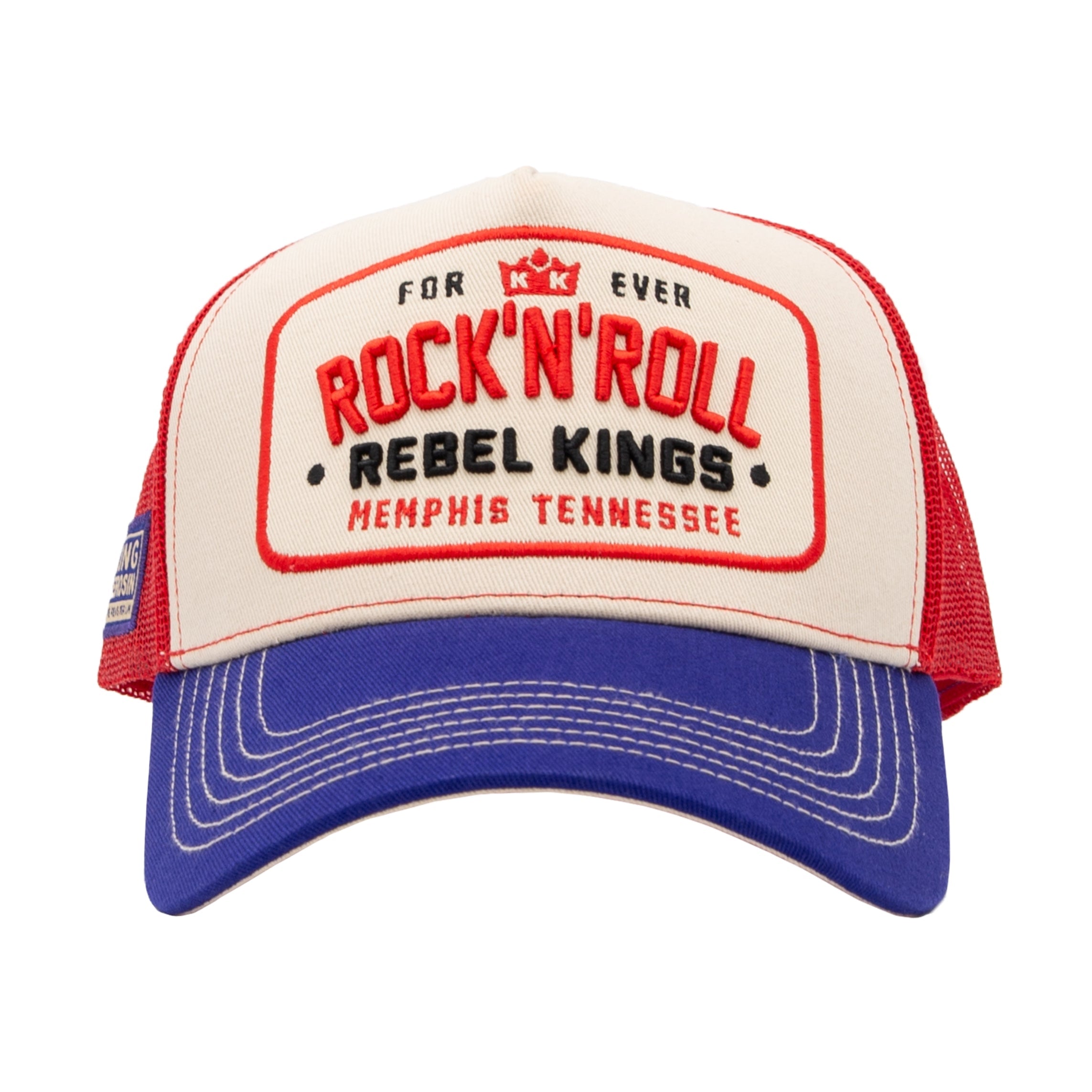 Trucker Cap 'Forever Rock'n'Roll' in Beige Trucker Cap von King Kerosin