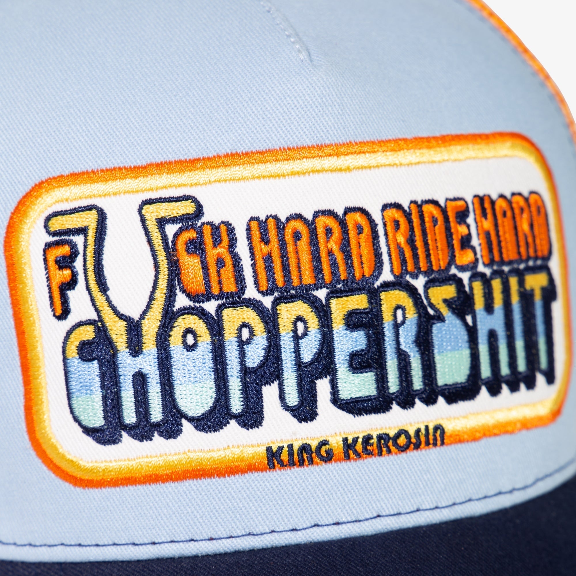Trucker Cap «Fuck Hard Ride Hard» Trucker Cap von King Kerosin