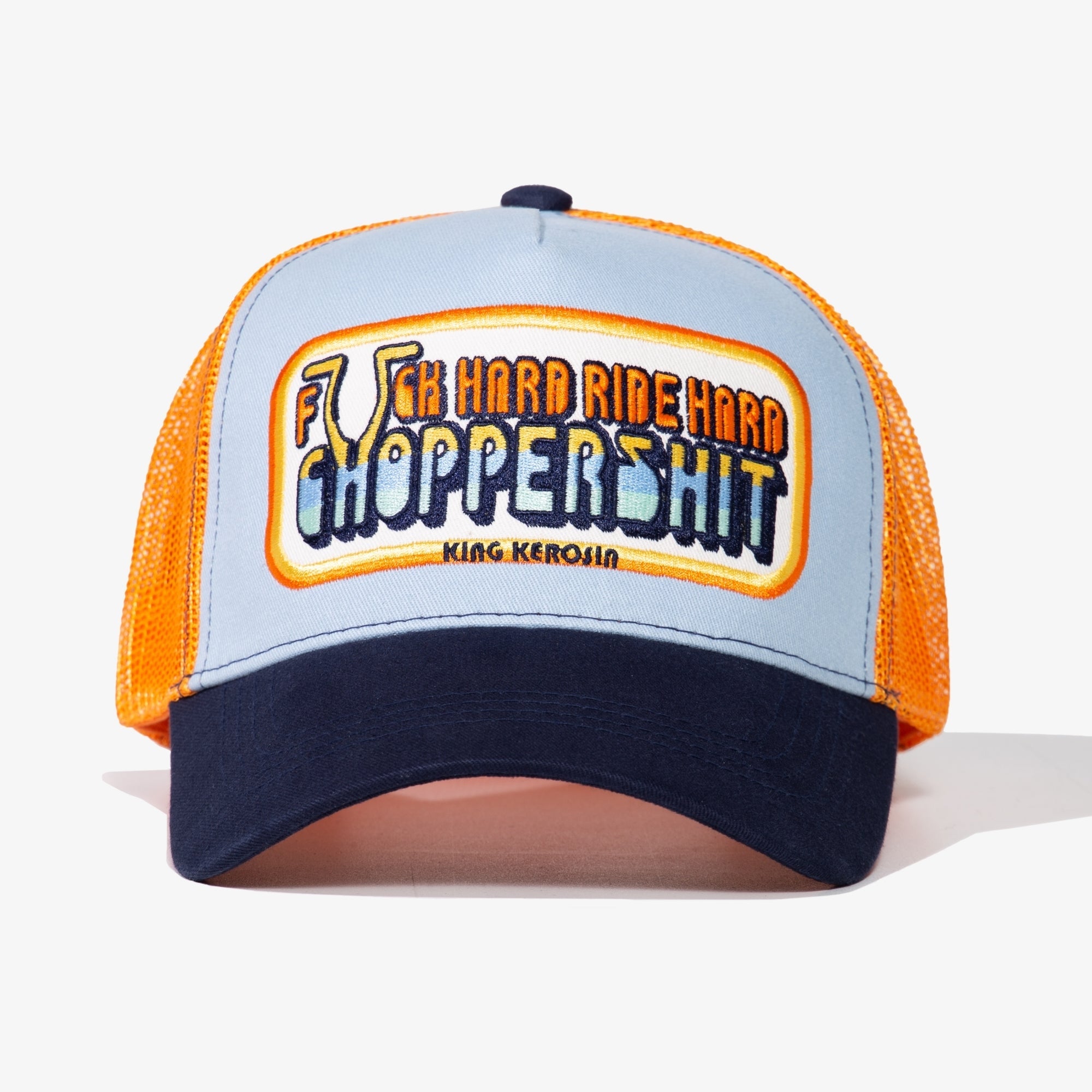 Trucker Cap «Fuck Hard Ride Hard» Trucker Cap von King Kerosin