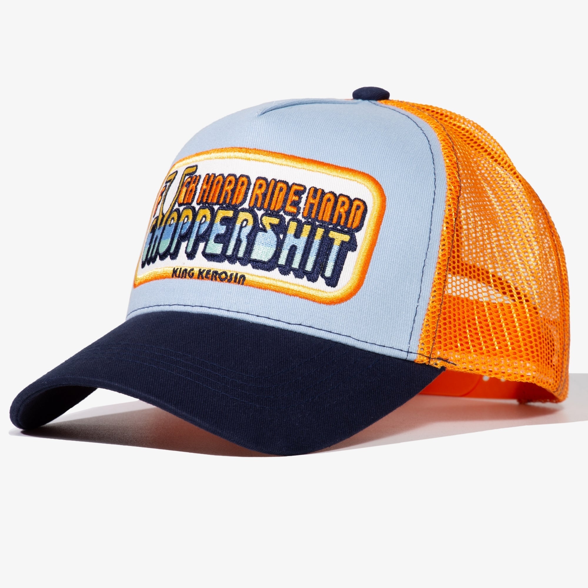 Trucker Cap «Fuck Hard Ride Hard» Trucker Cap von King Kerosin