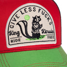 King Kerosin - Trucker Cap «Give Less Fucks»