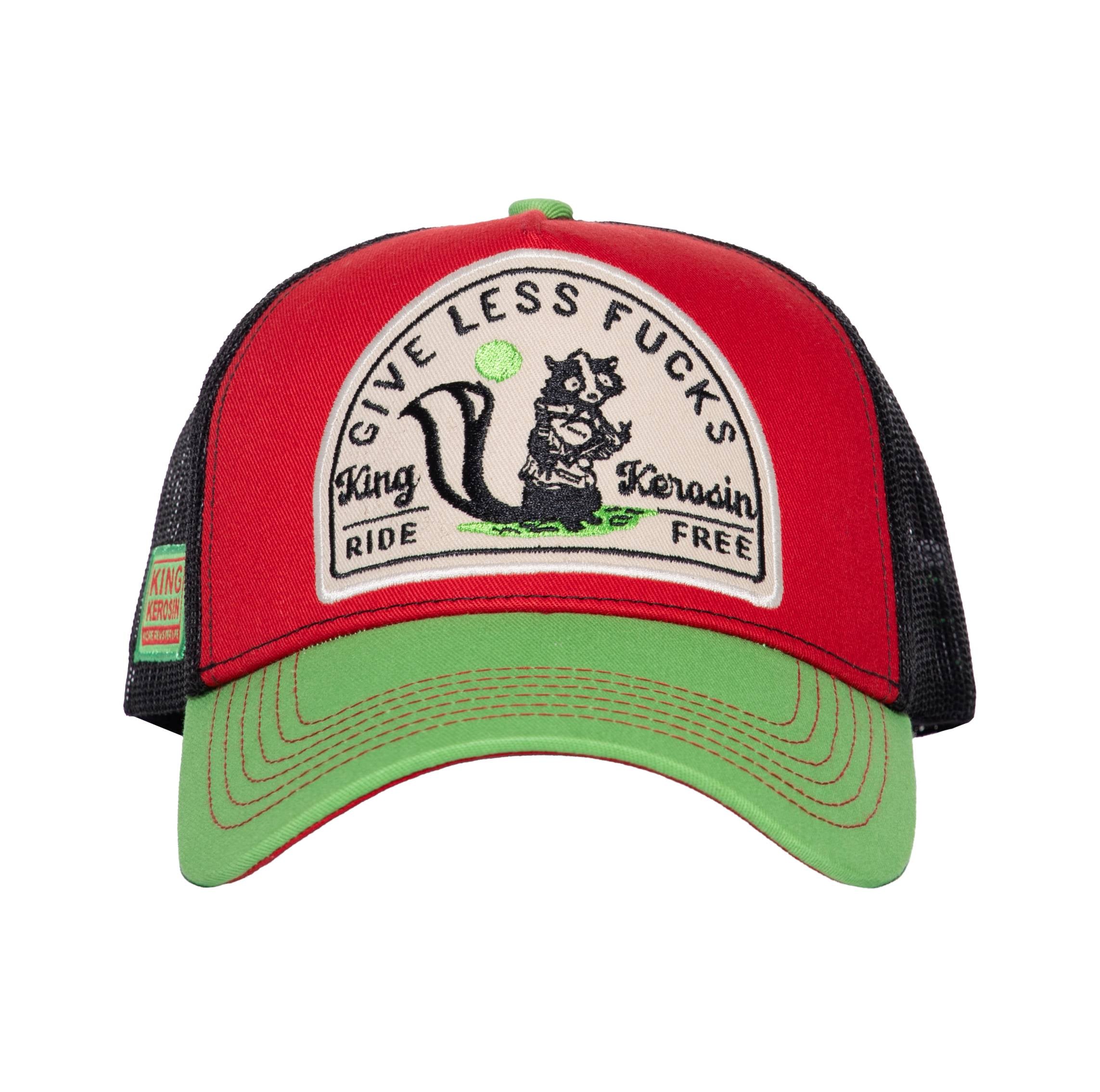King Kerosin - Trucker Cap «Give Less Fucks»