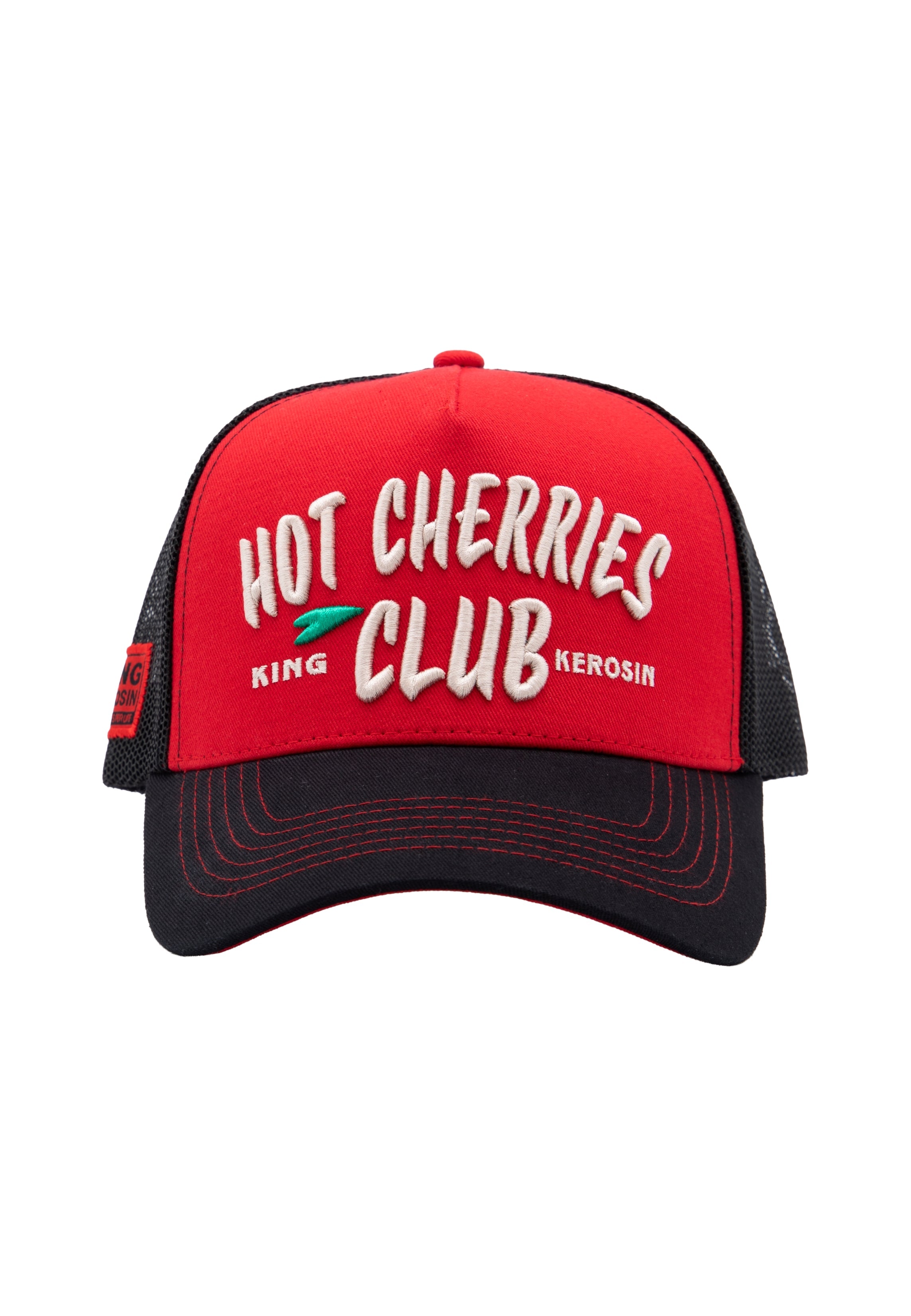 Trucker Cap 'Hot Cherries Club' in Rot Trucker Cap von King Kerosin
