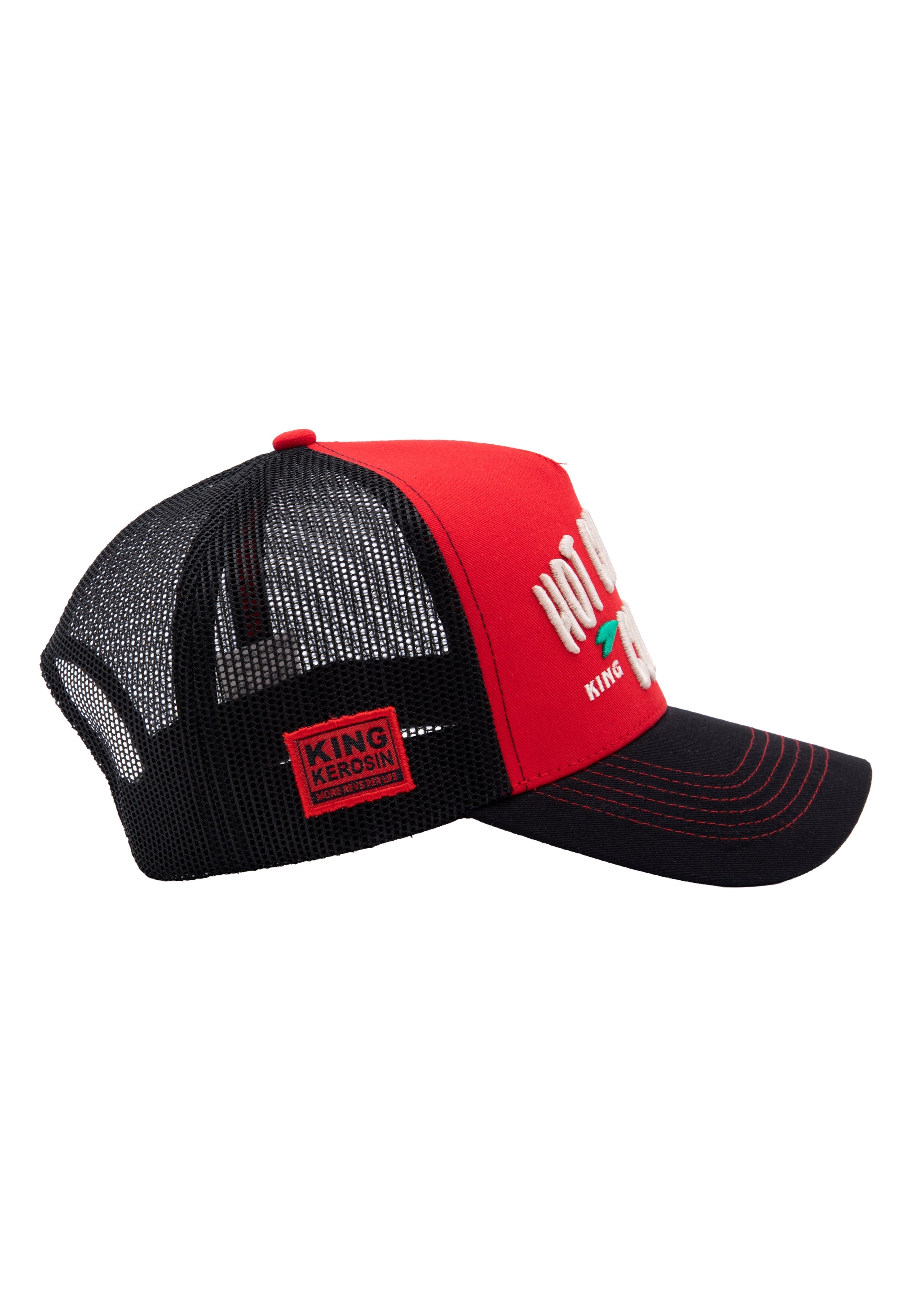 Trucker Cap 'Hot Cherries Club' in Rot Trucker Cap von King Kerosin