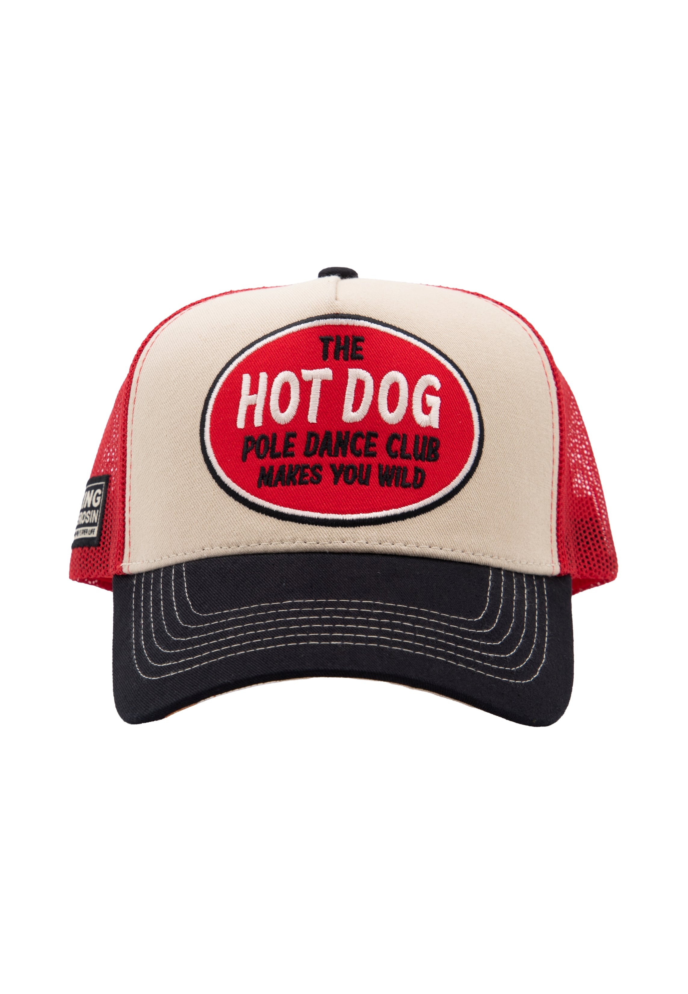 Trucker Cap 'Hot Dog' in Beige Trucker Cap von King Kerosin