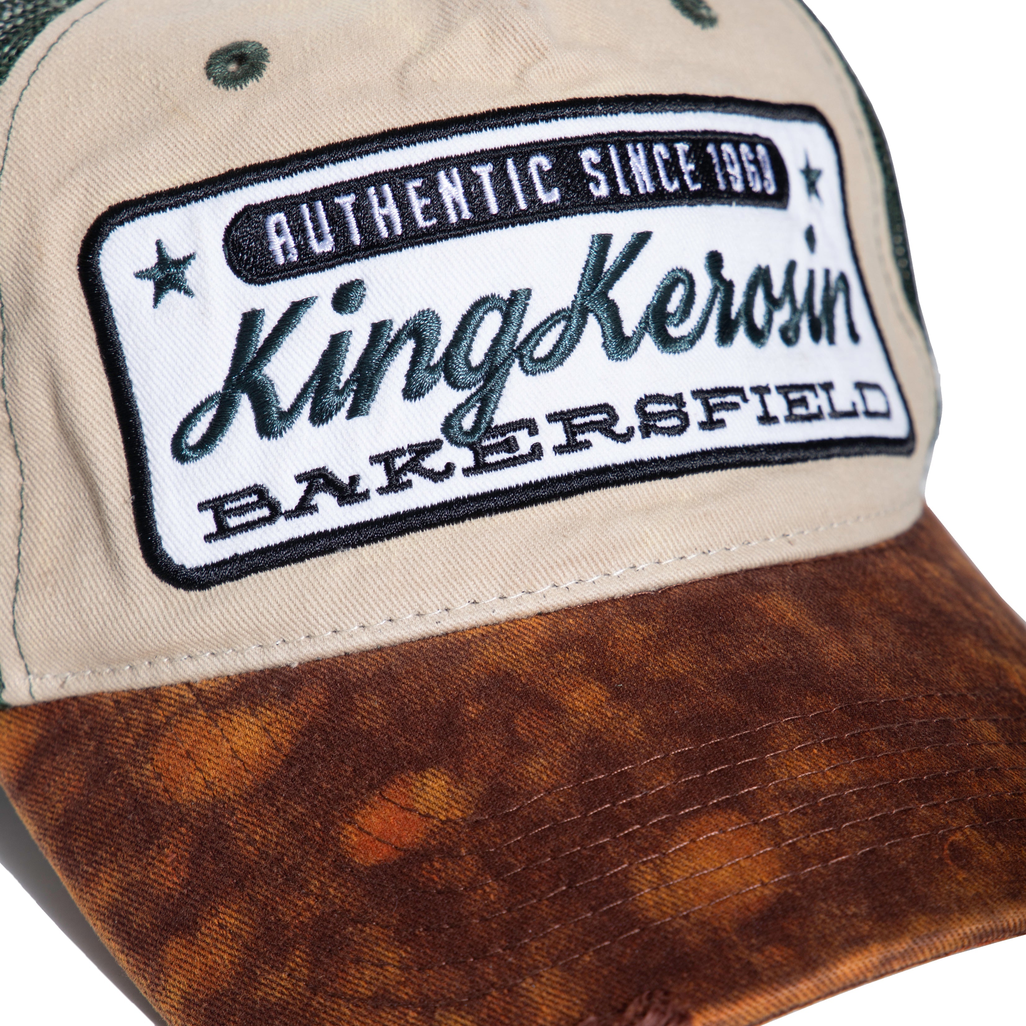 King Kerosin - Trucker Cap im Used Look «Bakersfield»