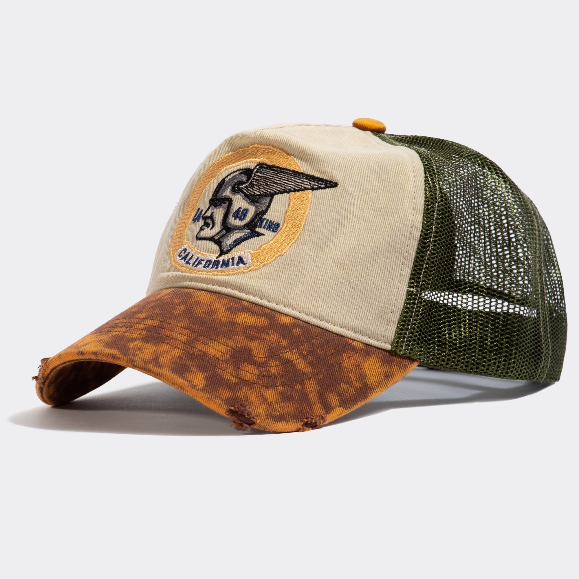 Trucker Cap im Used - Look «California» Trucker Cap von King Kerosin