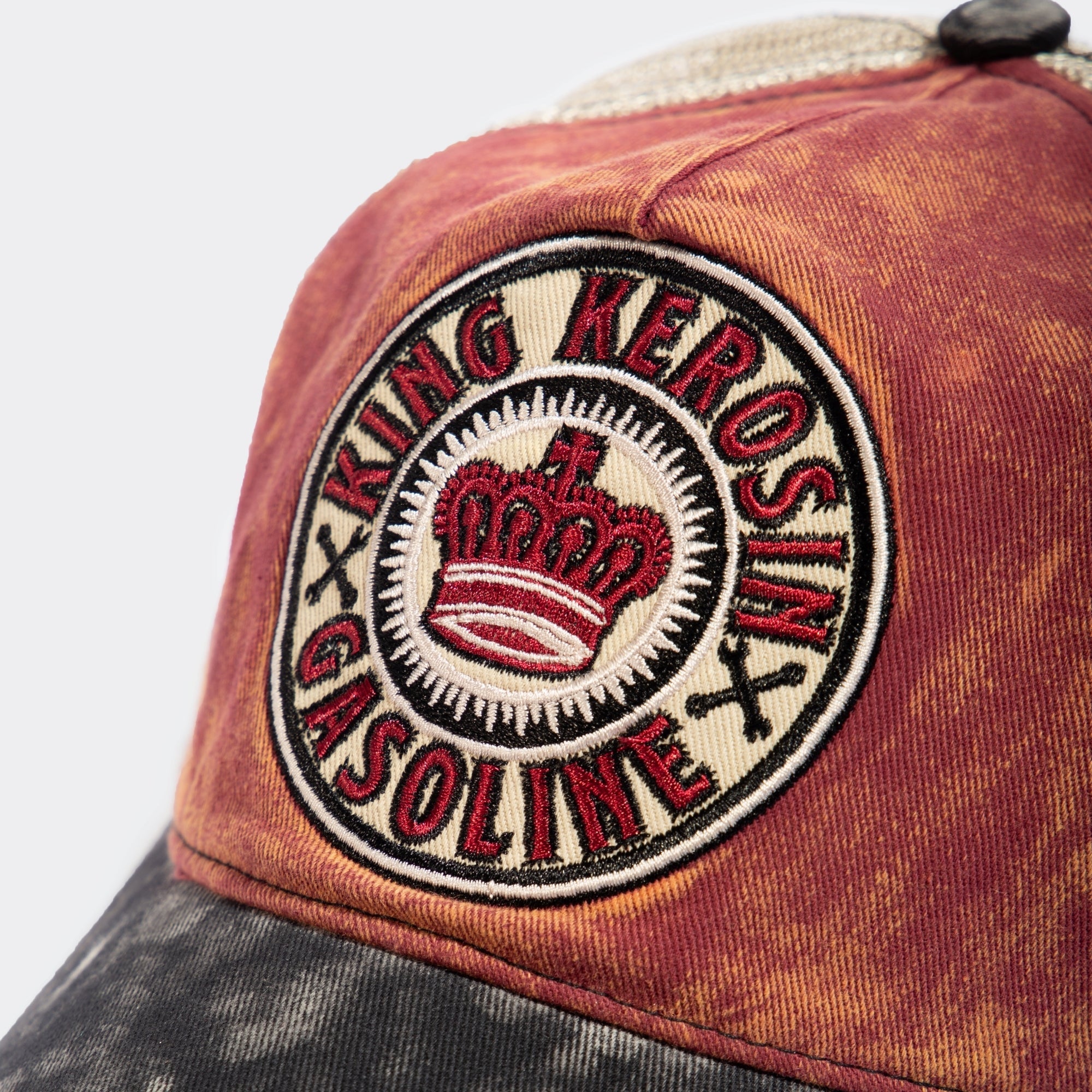 Trucker Cap im Used - Look «Gasoline» Trucker Cap von King Kerosin