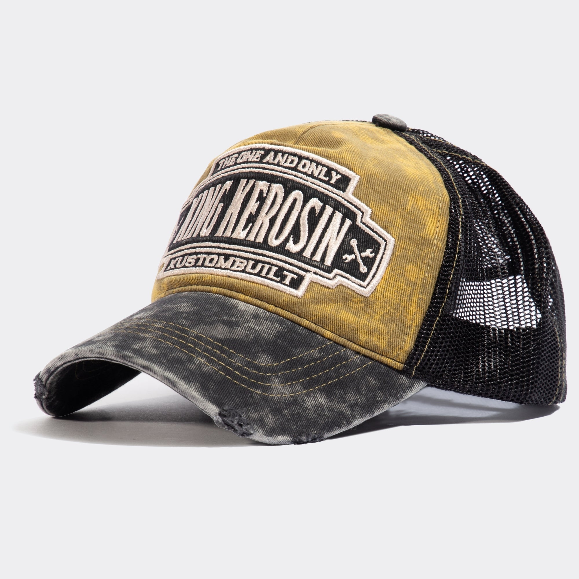 Trucker Cap im Used - Look «Kustom Built» Trucker Cap von King Kerosin
