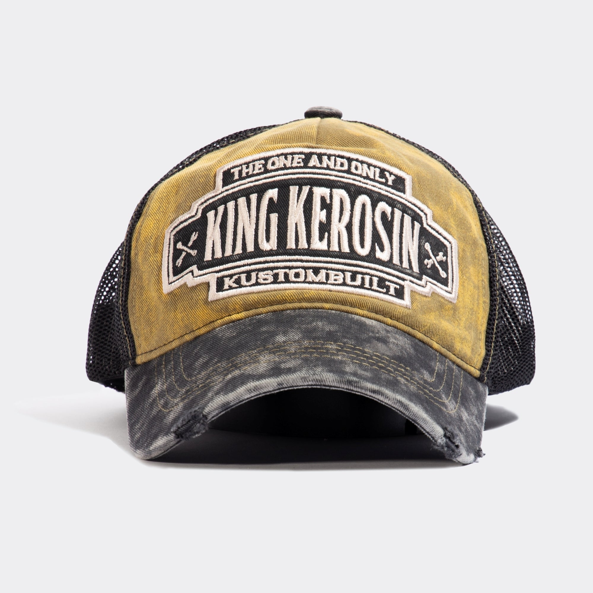 Trucker Cap im Used - Look «Kustom Built» Trucker Cap von King Kerosin