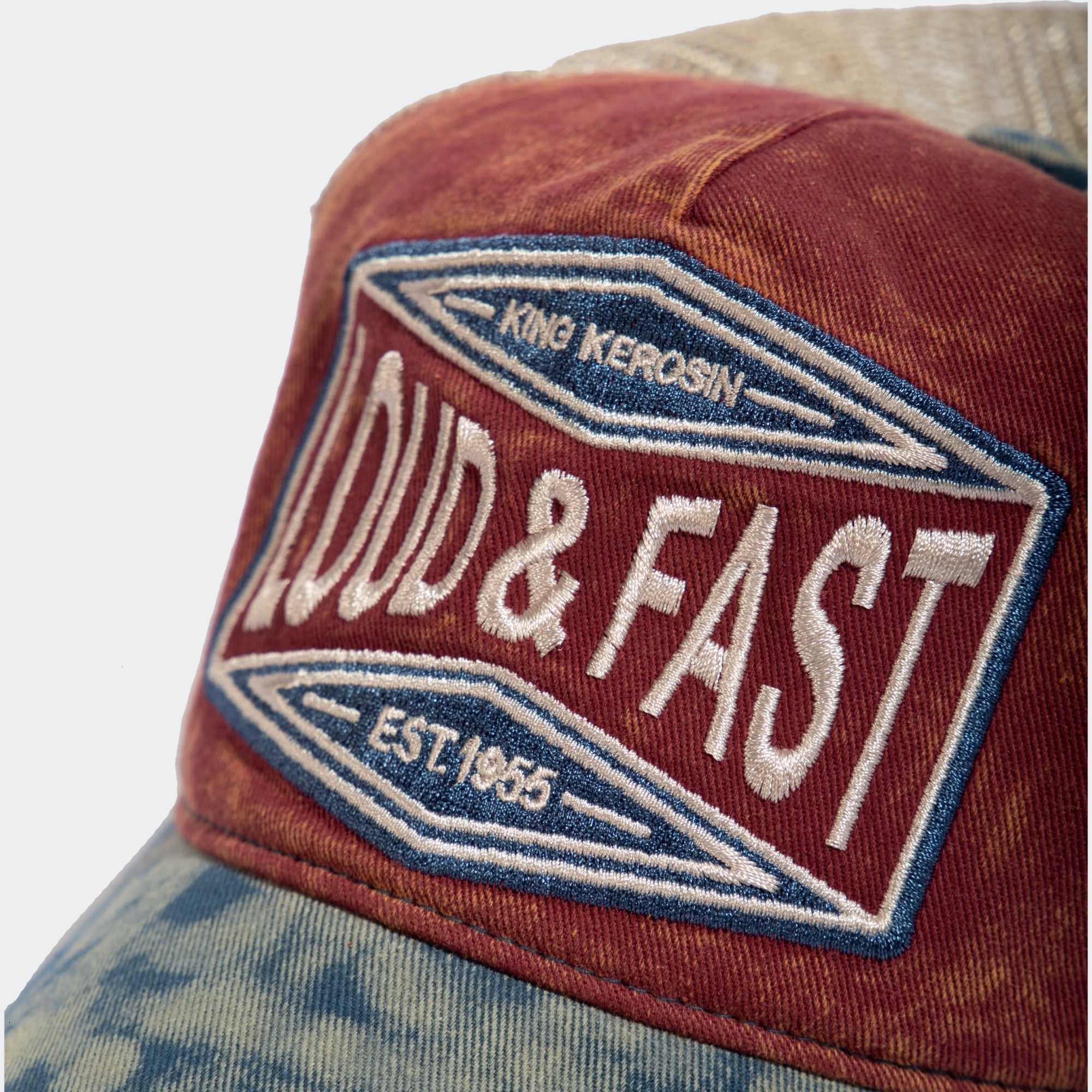 Trucker Cap im Used - Look «Loud & Fast» Trucker Cap von King Kerosin