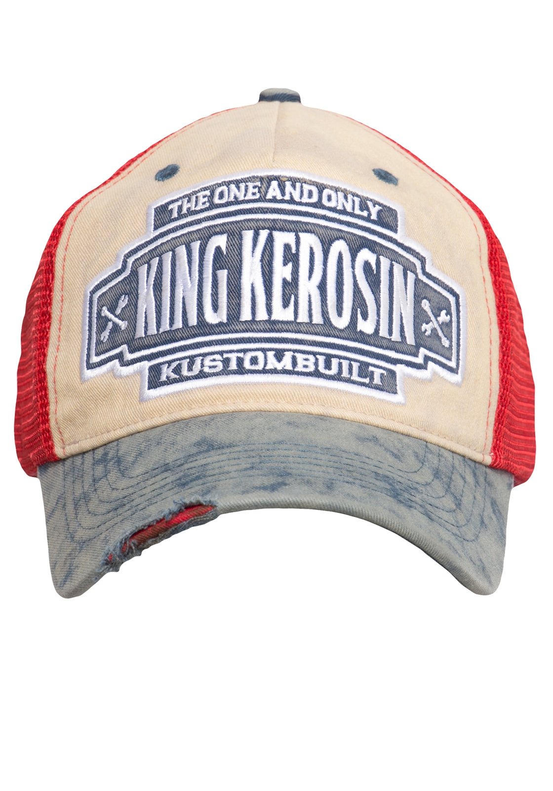 Trucker Cap im Vintage - Look Trucker Cap von King Kerosin