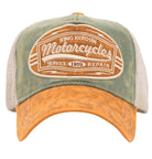 King Kerosin - Trucker Cap im Vintage Look mit seitlichem Patch»Motorcycles «Motorcycles»