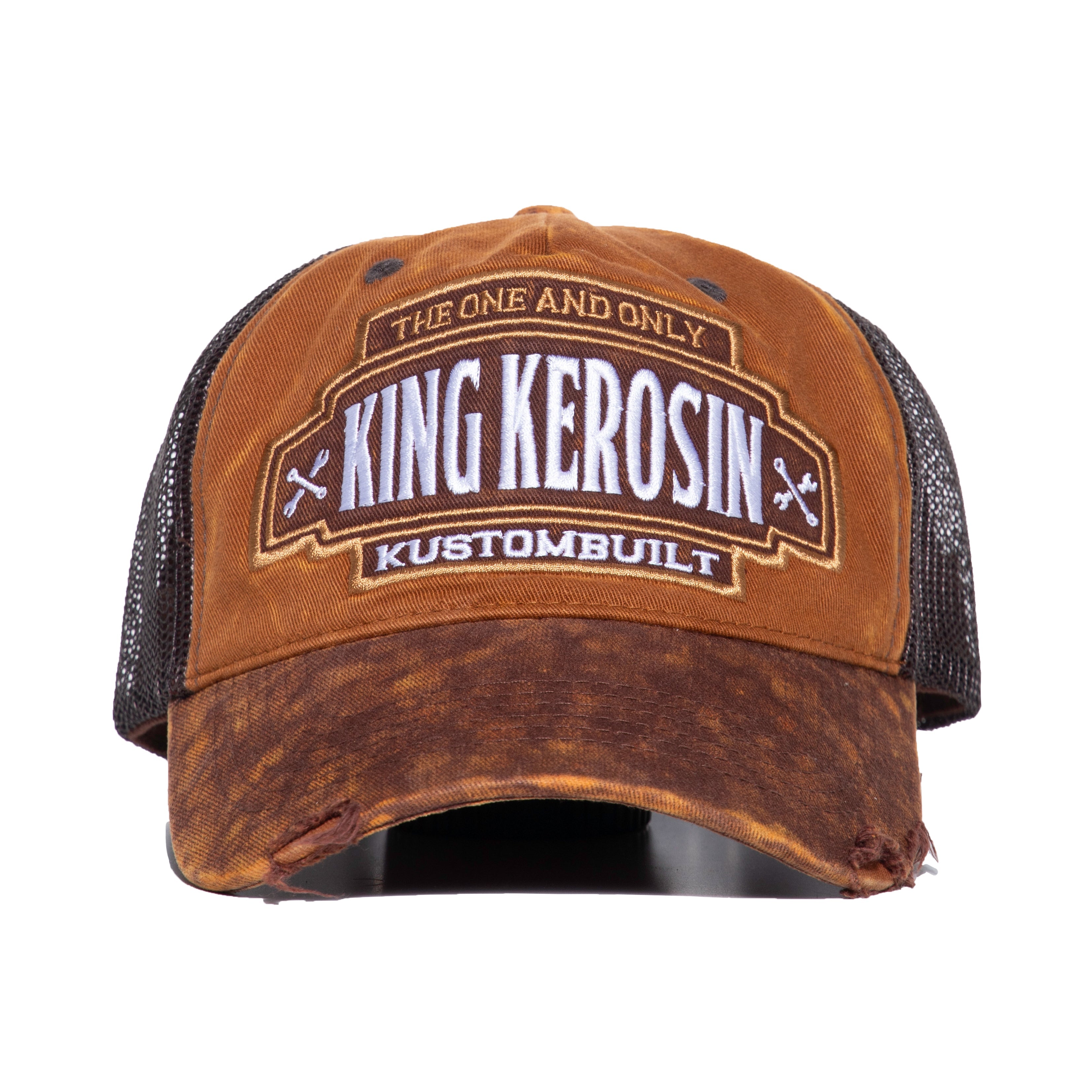 King Kerosin - Trucker Cap im Vintage - Style «Kustombuilt»