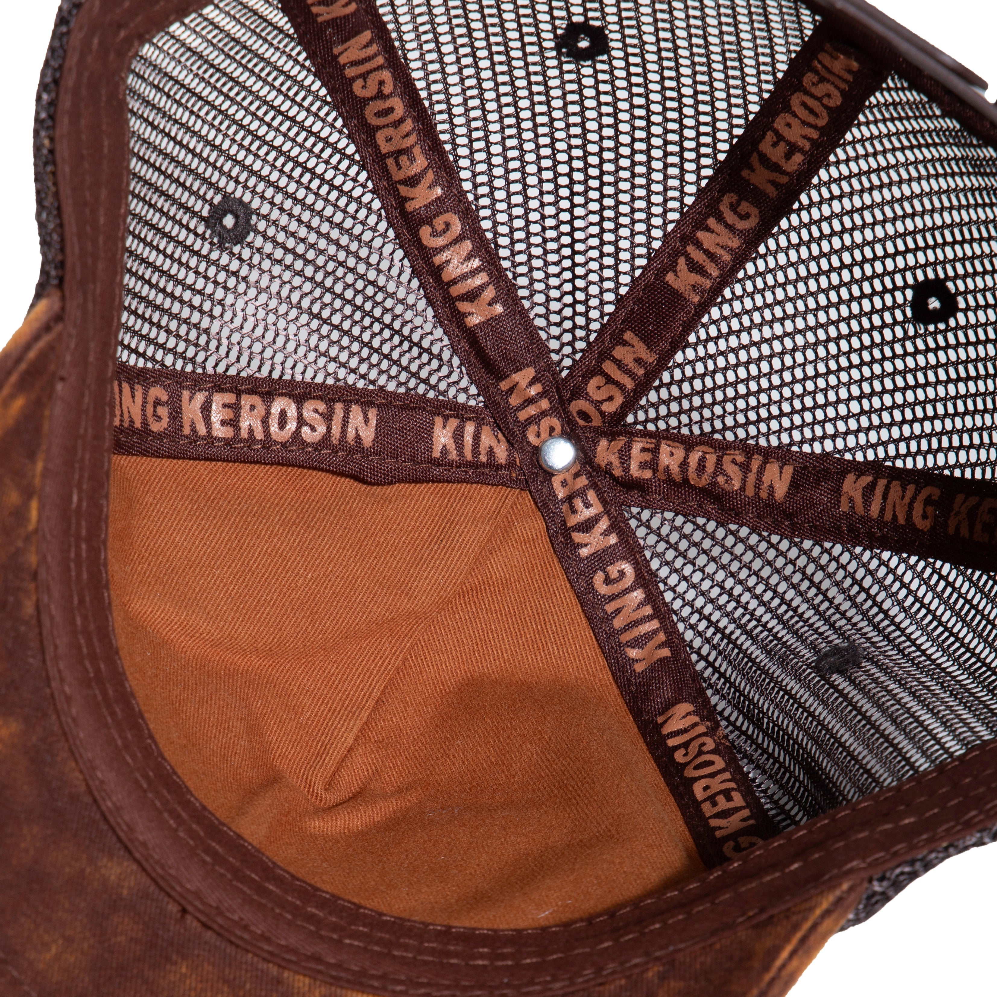 King Kerosin - Trucker Cap im Vintage - Style «Kustombuilt»