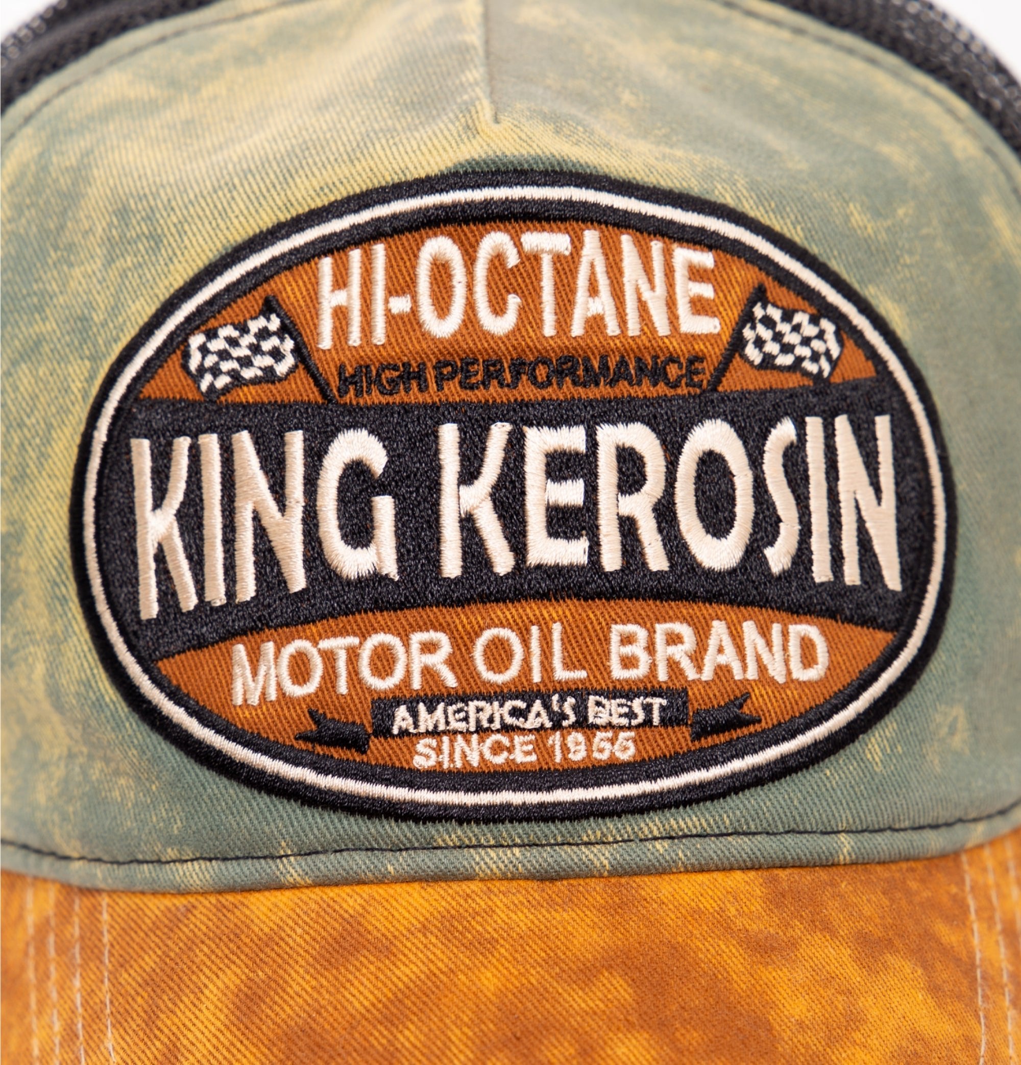 Trucker Cap in Used - Optik «HI - OCTANE» Trucker Cap von King Kerosin