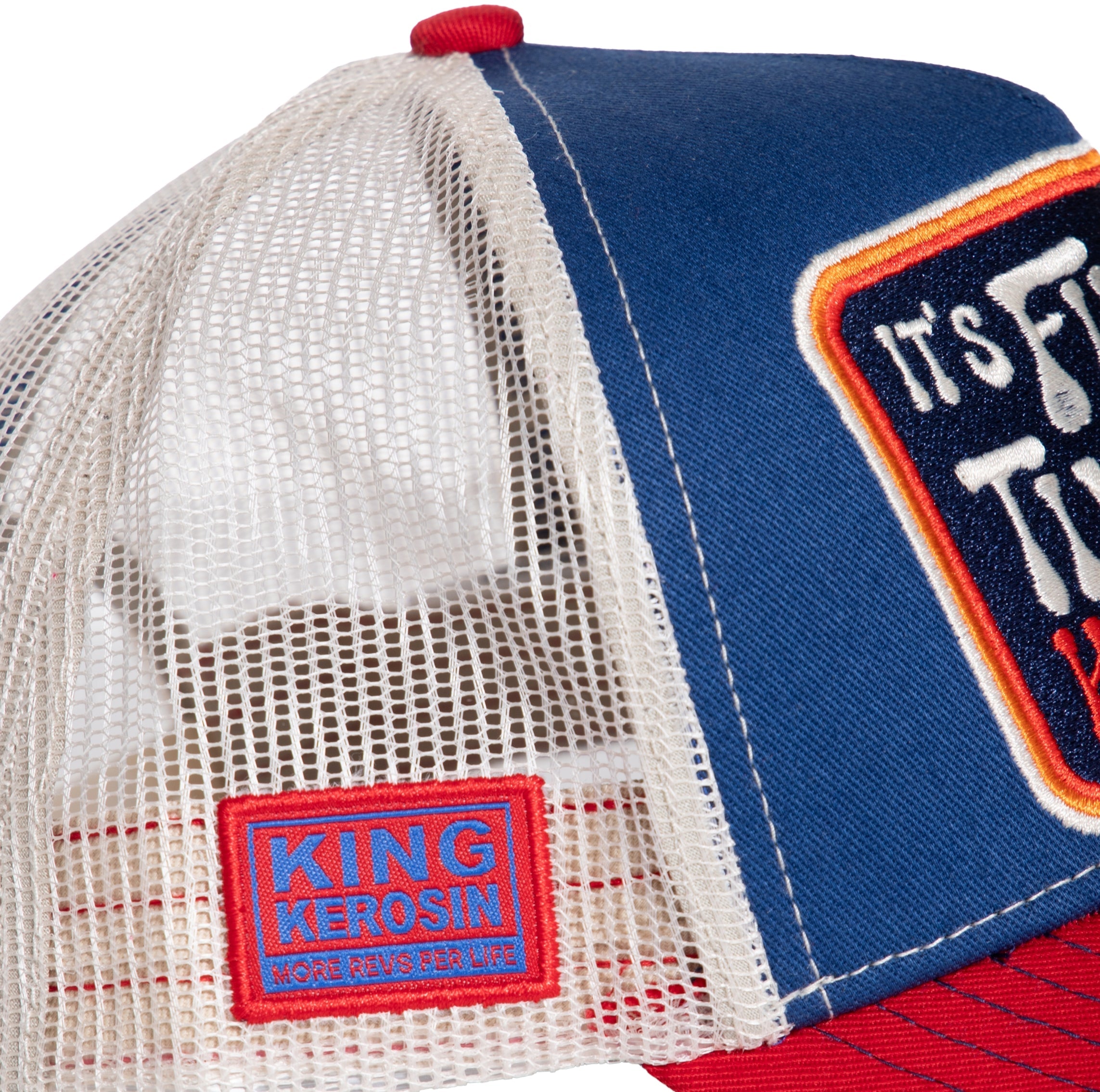 King Kerosin - Trucker Cap «It's Fucking Time To Ride»