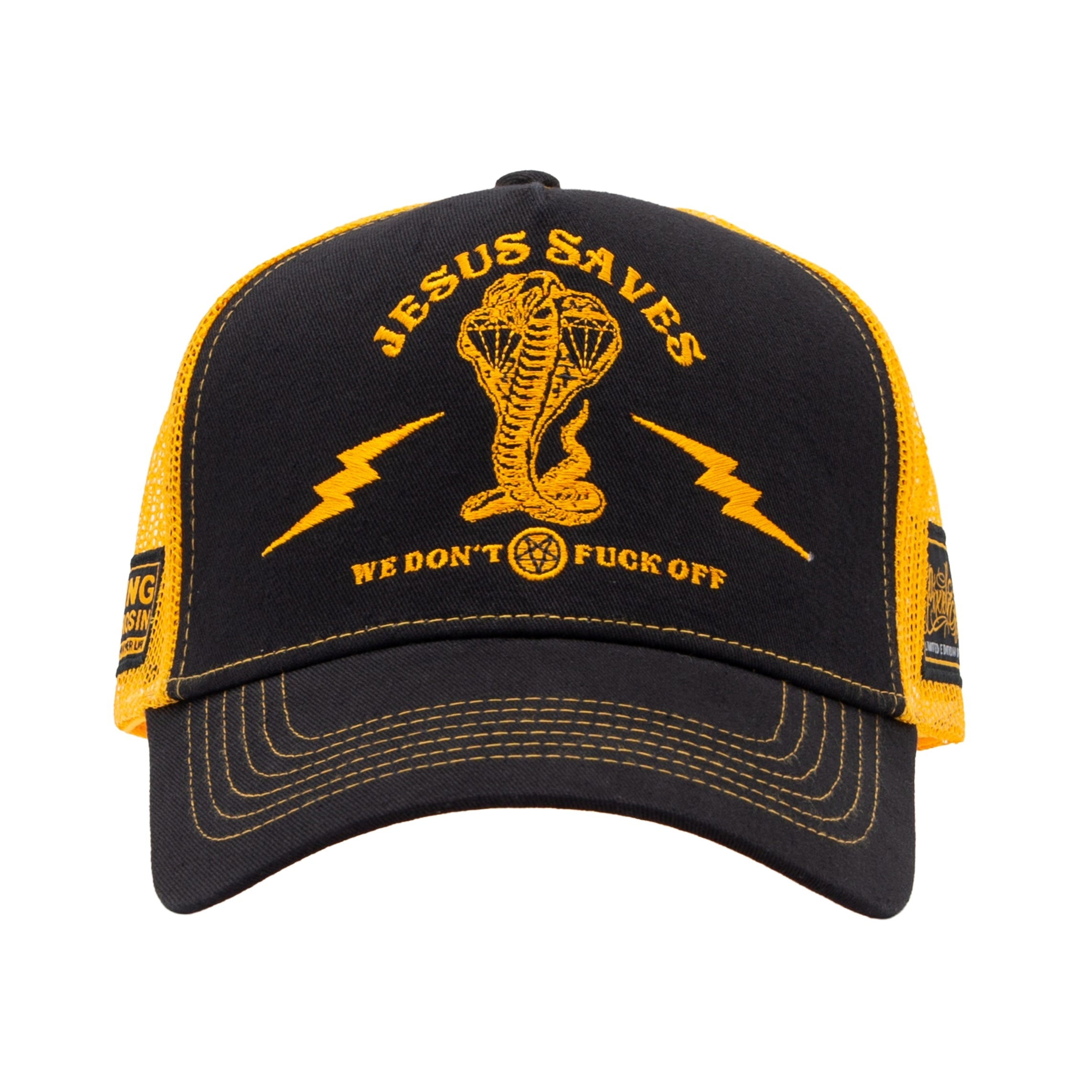 King Kerosin - Trucker Cap «Jesus Saves»